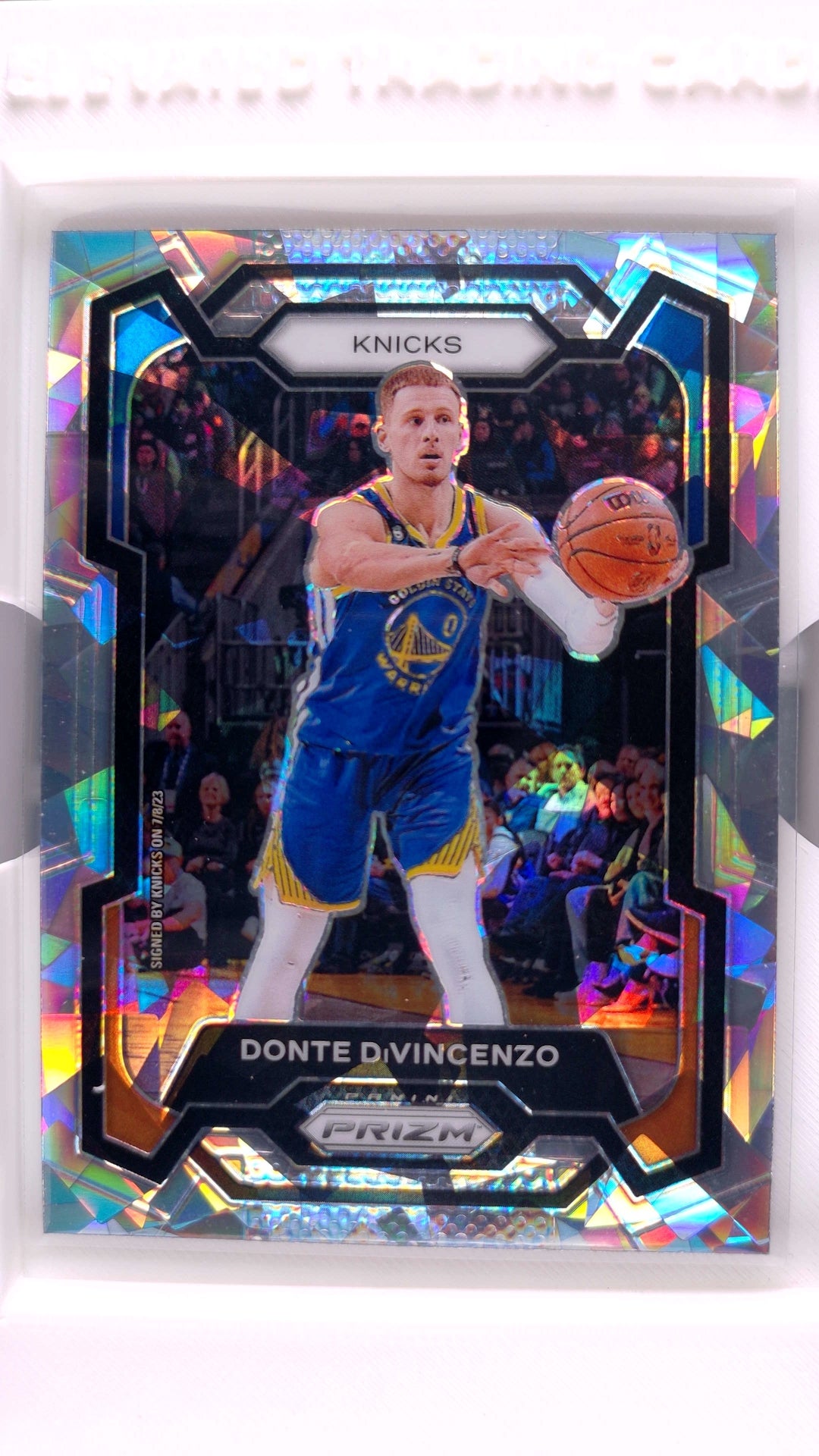 #280 Donte DiVincenzo Ice Prizm - front