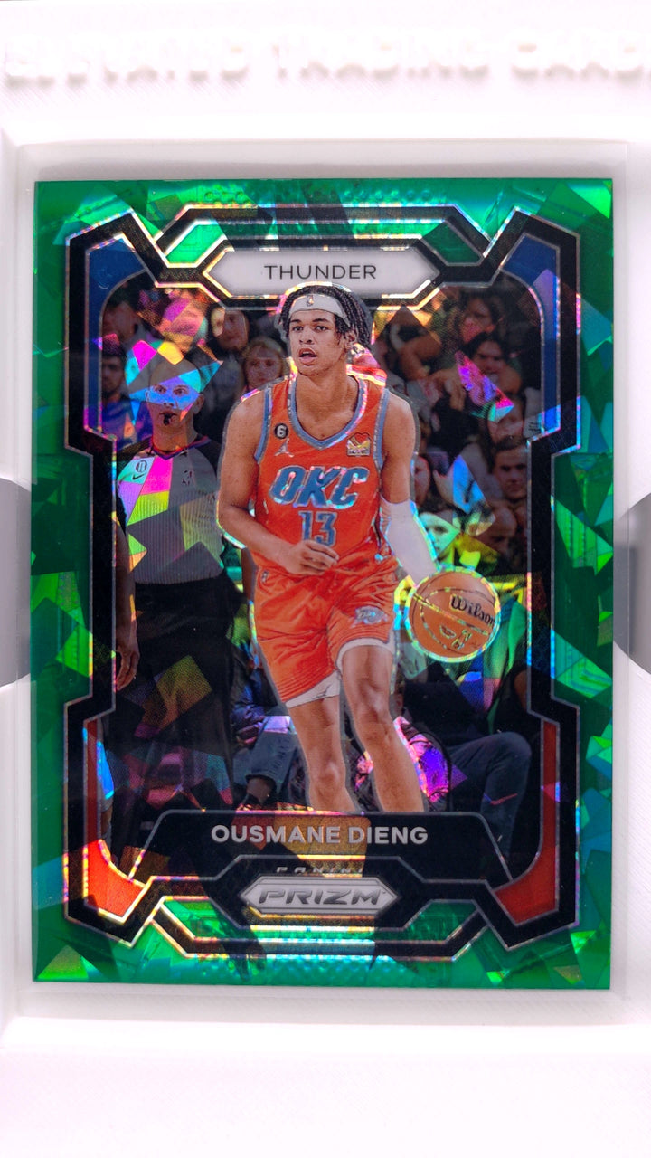 2023 Panini Prizm Basketball Ousmane Dieng #217 Green Ice Prizm — Front