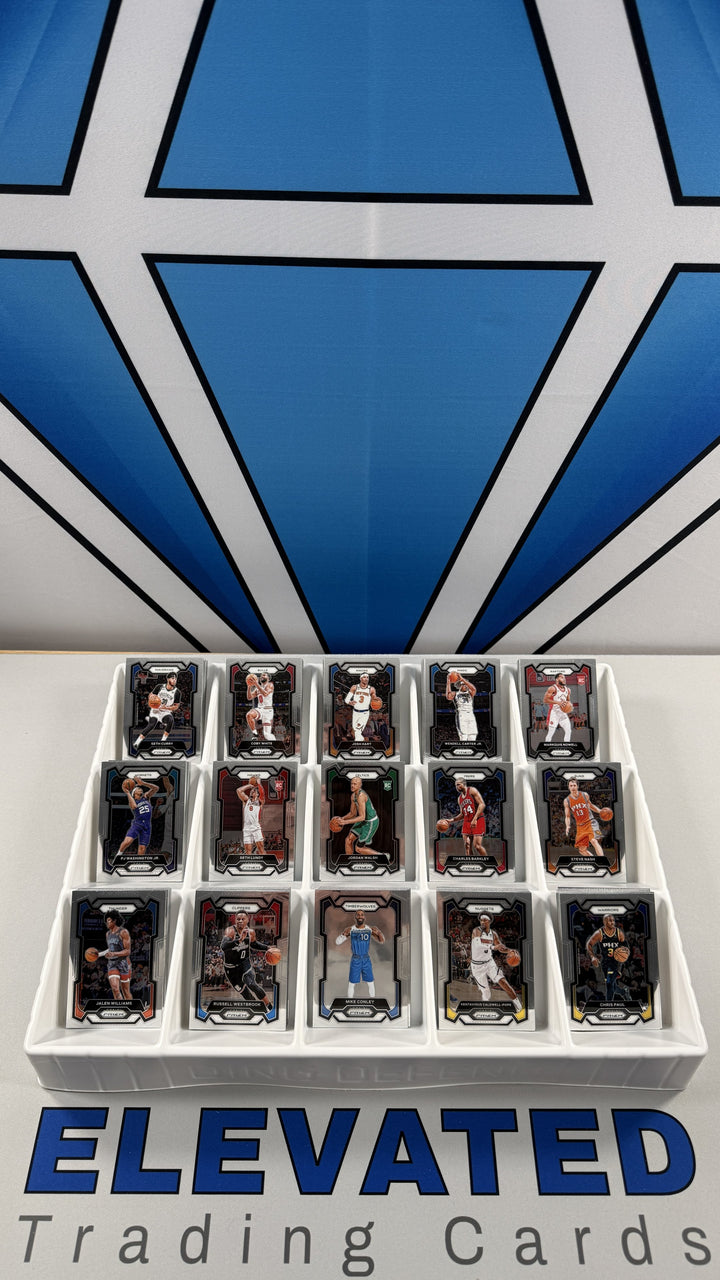 Founder Funded #1 — Base Set Lot 3 (Remainder) — 2023 Panini Prizm, 276 cards — Stack photo