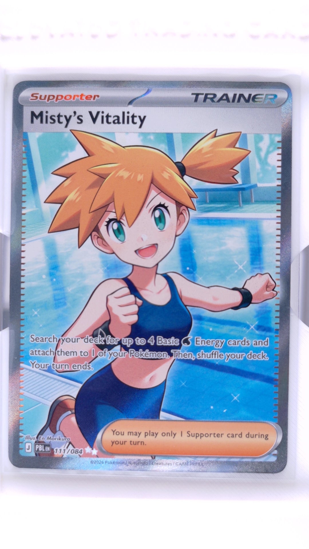 #111 Misty's Vitality Ultra Rare - front