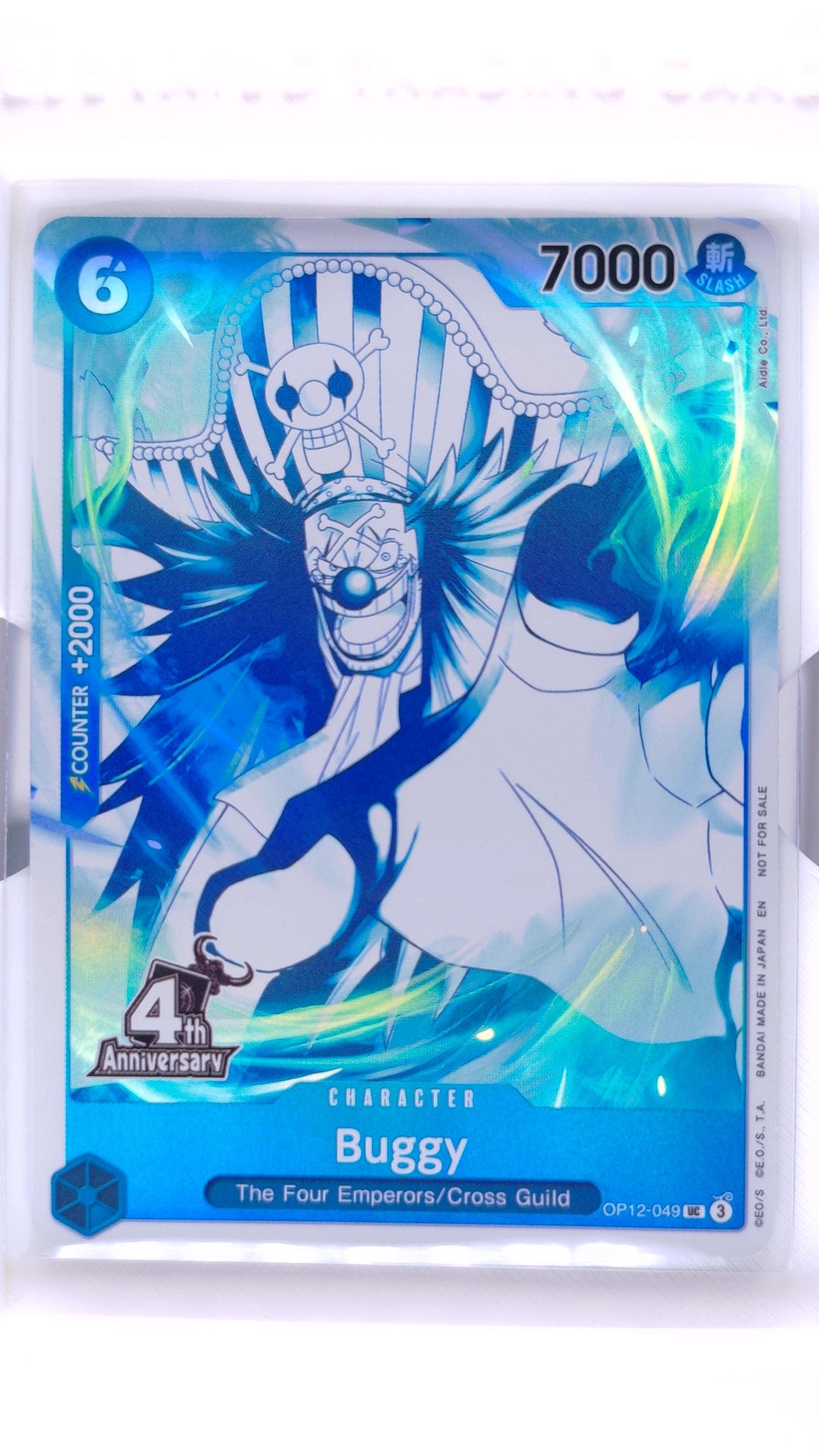 #OP12-049 Buggy 4th Anniversary UC (Uncommon) - front