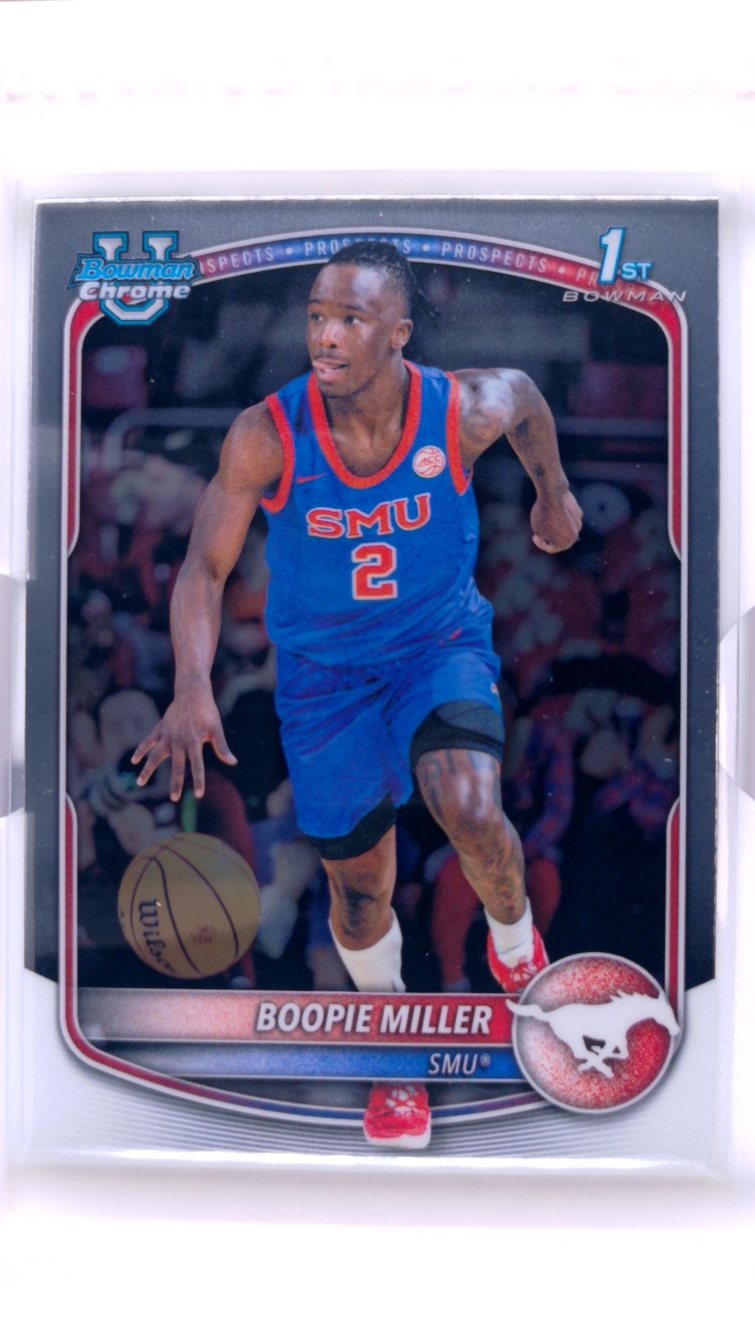 #BCP-72 Boopie Miller Chrome Prospects - front