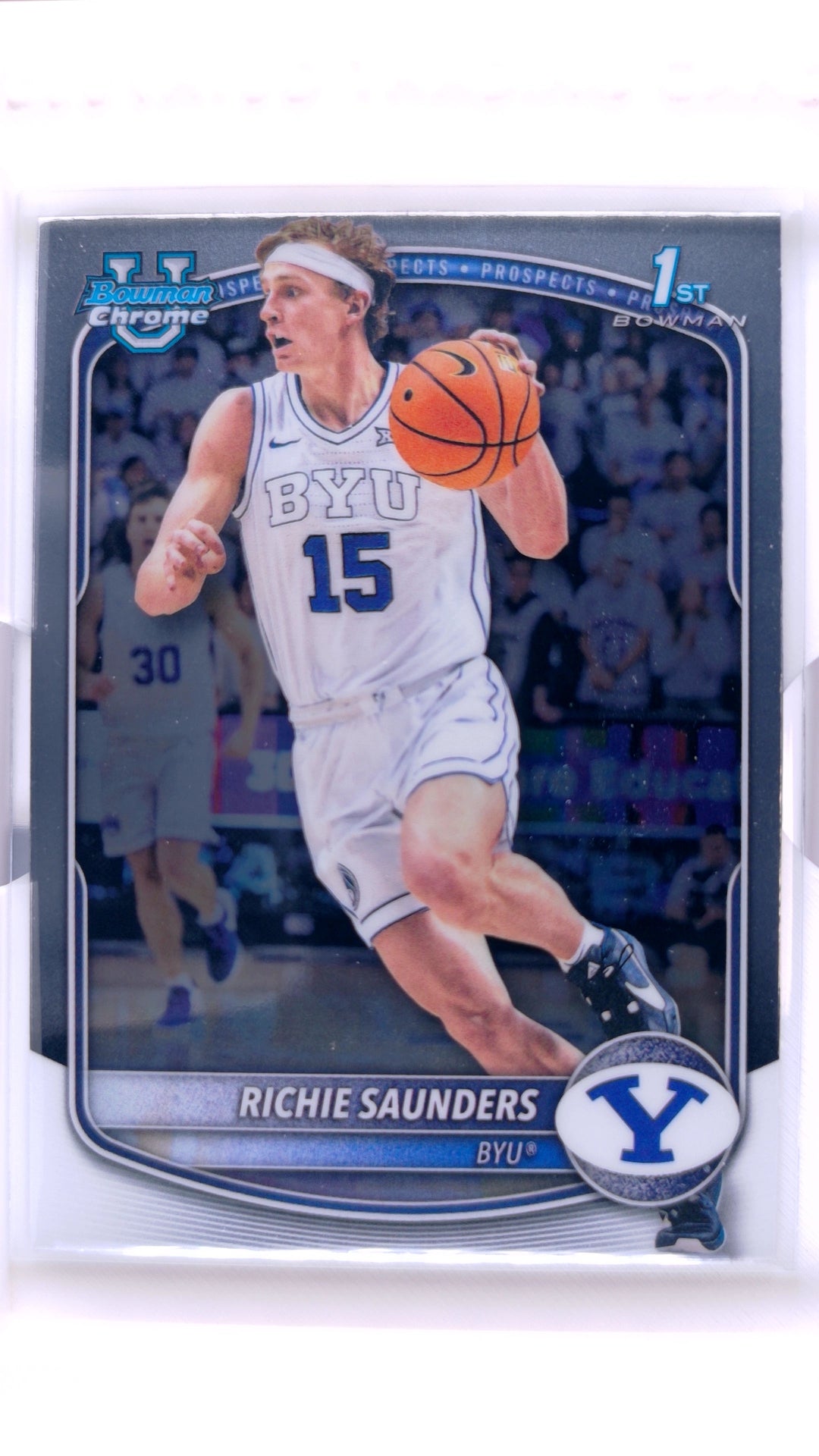 #BCP-66 Richie Saunders Chrome Prospects - front