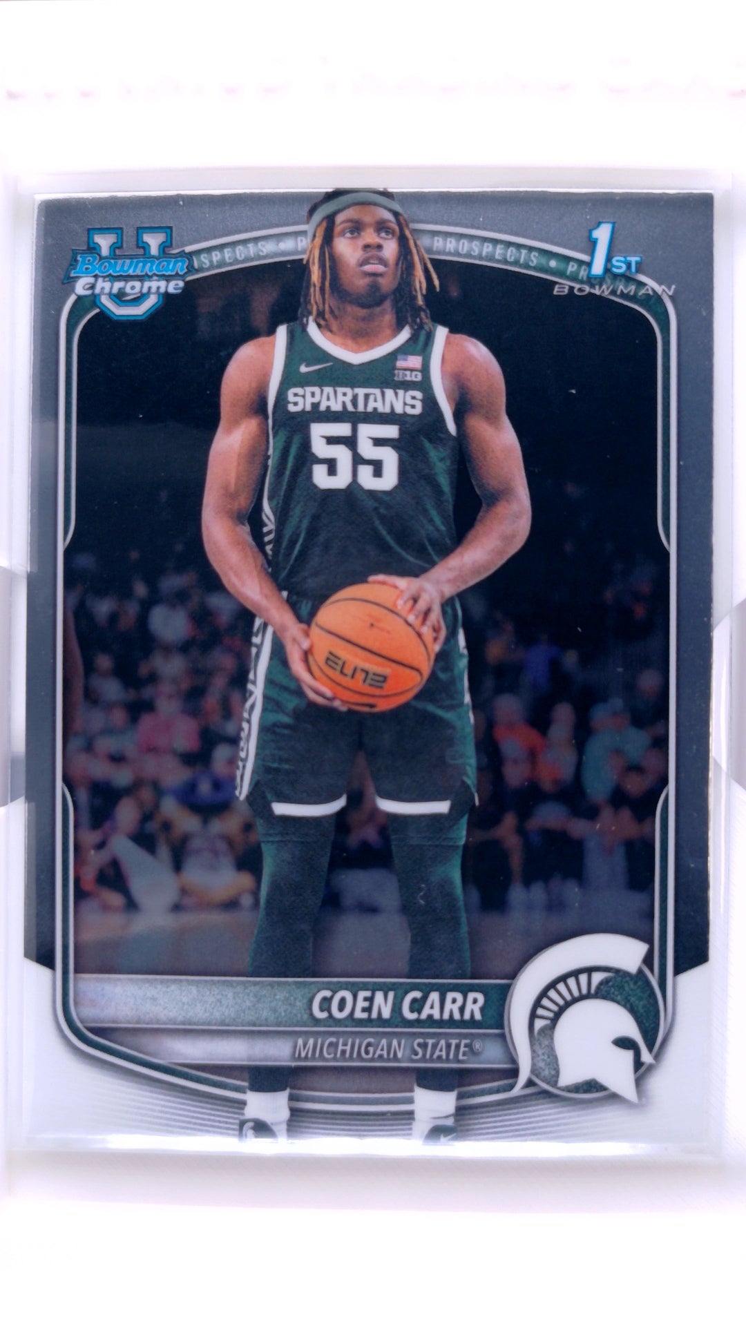 #BCP-35 Coen Carr Chrome Prospects - front