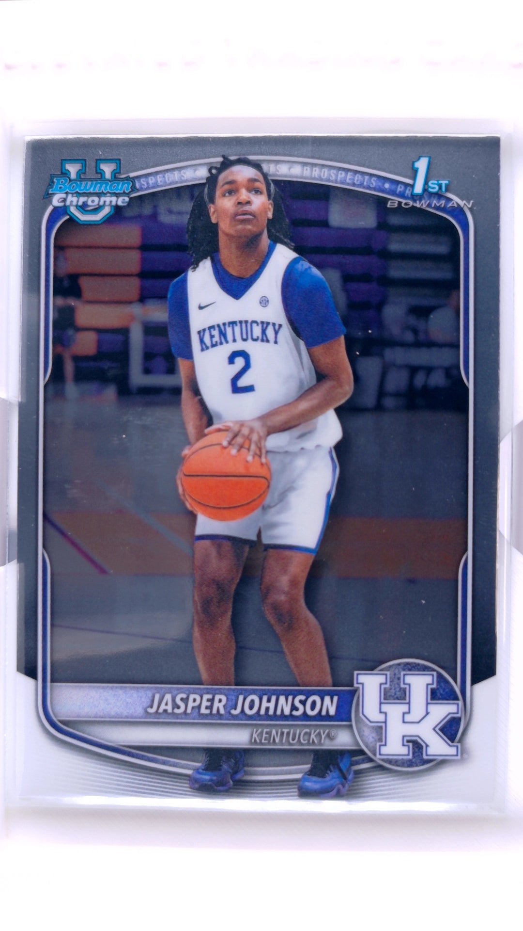 #BCP-6 Jasper Johnson Chrome Prospects - front