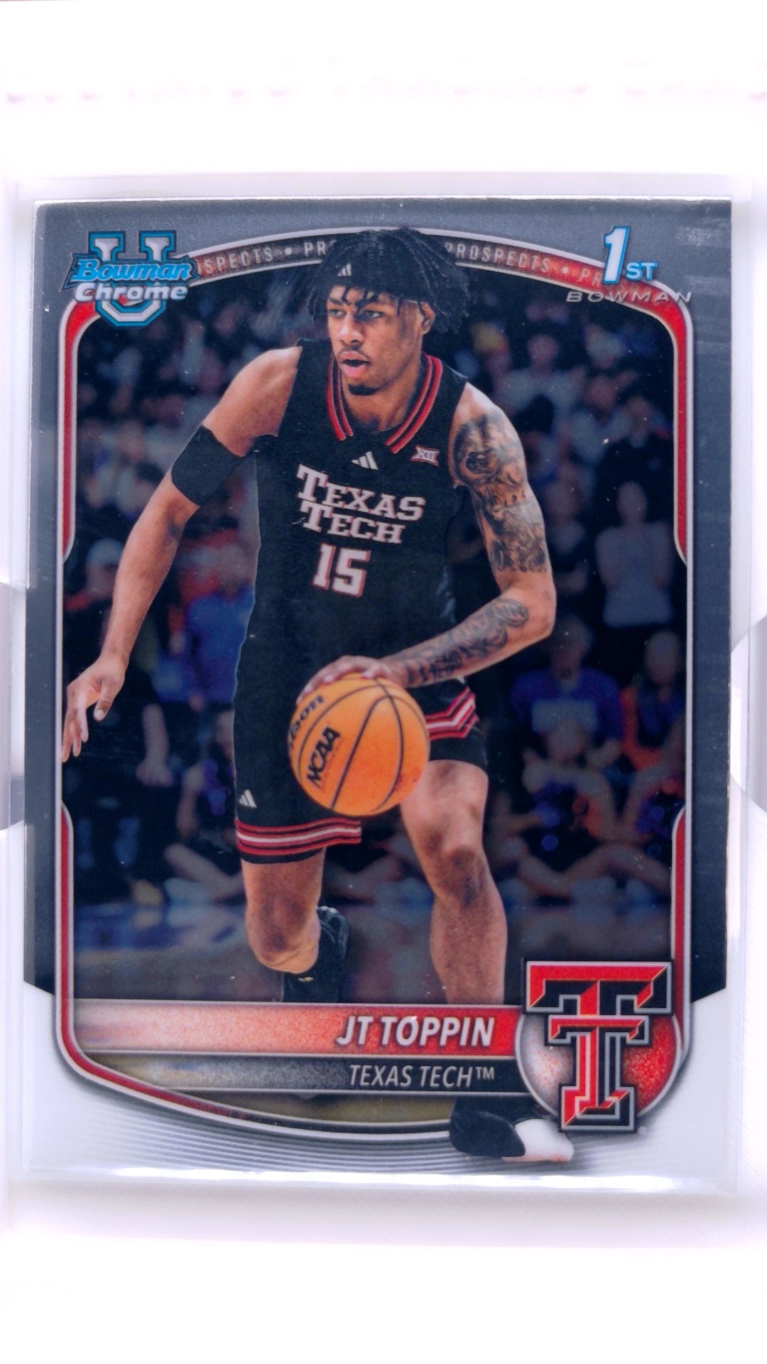 #BCP-93 JT Toppin Chrome Prospects - front