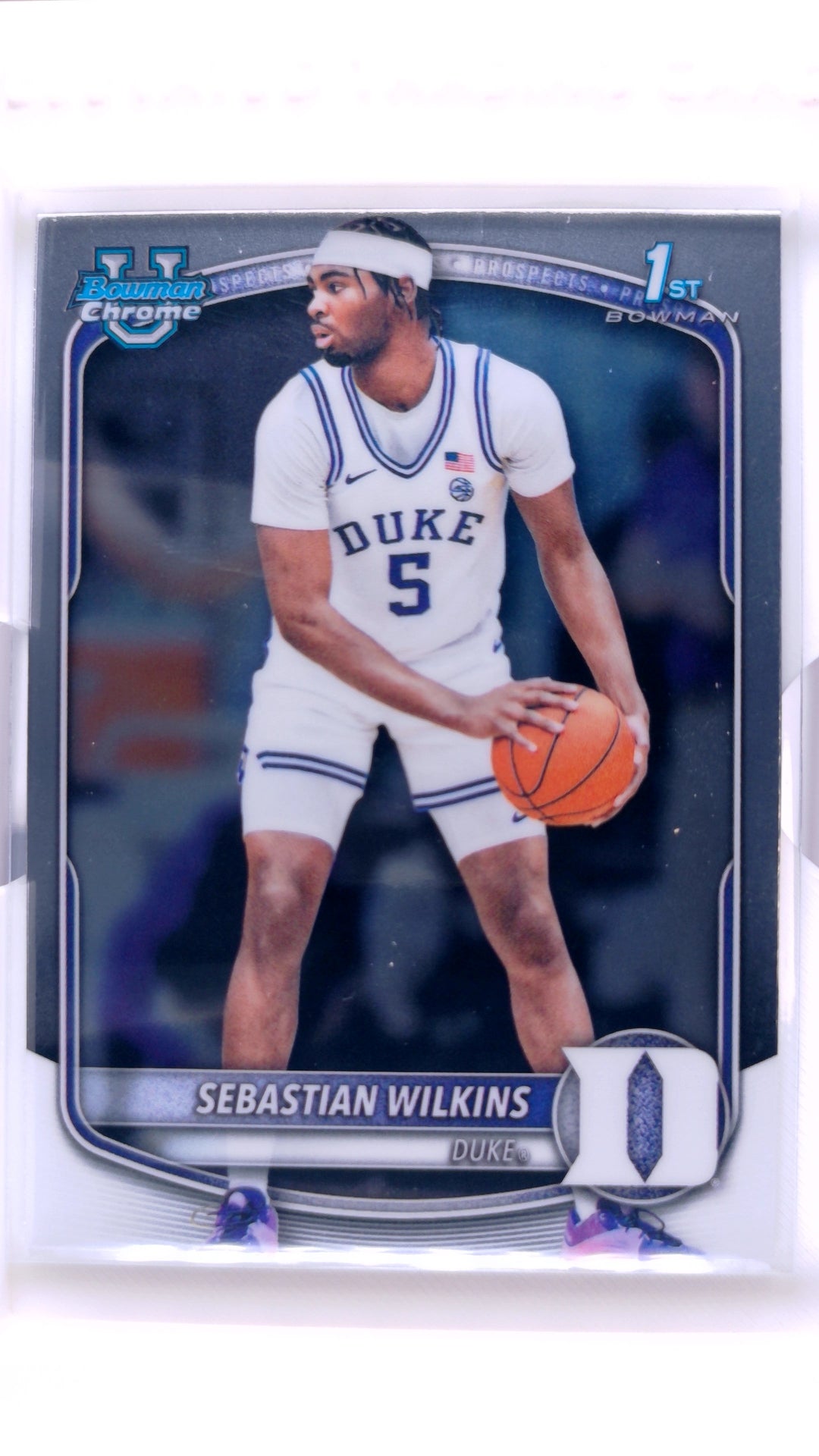 #BCP-99 Sebastian Wilkins Chrome Prospects - front