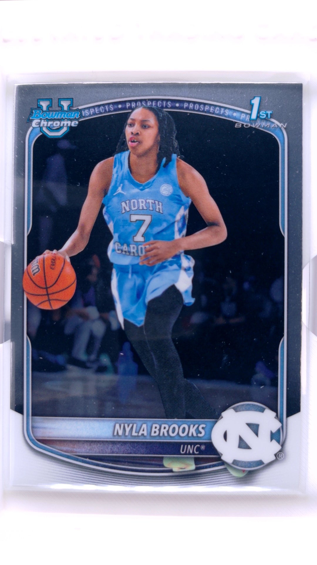 #BCP-63 Nyla Brooks Chrome Prospects - front