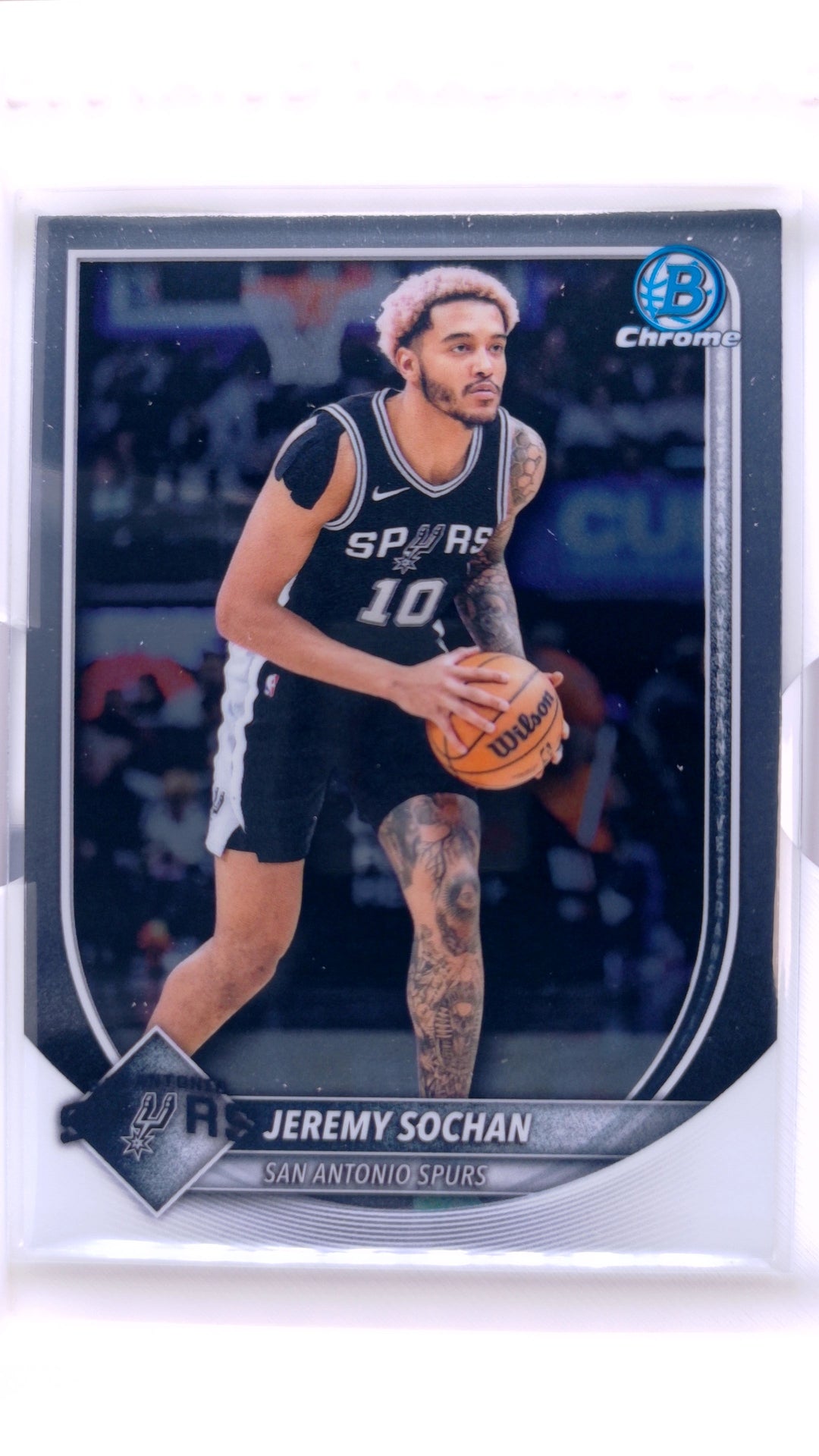 #BCV-147 Jeremy Sochan Chrome - front