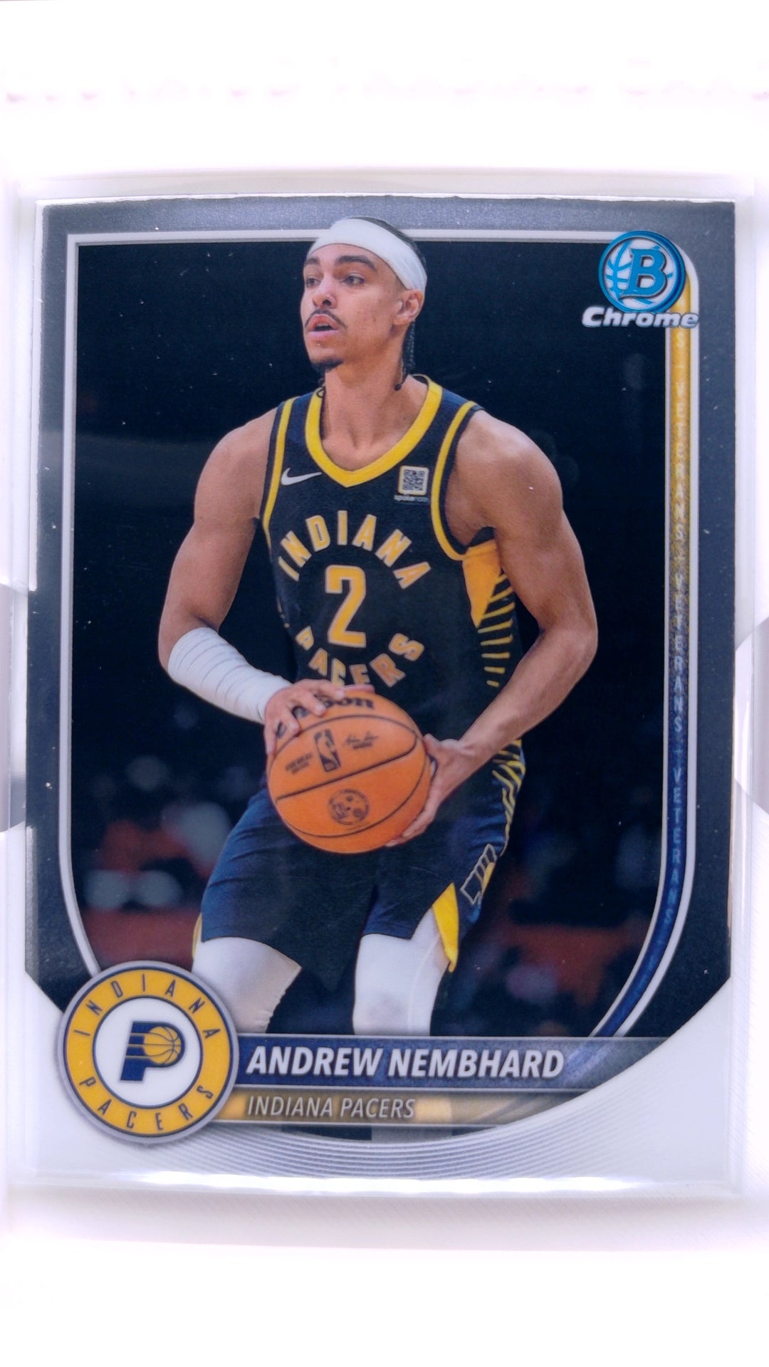 #BCV-163 Andrew Nembhard Chrome - front