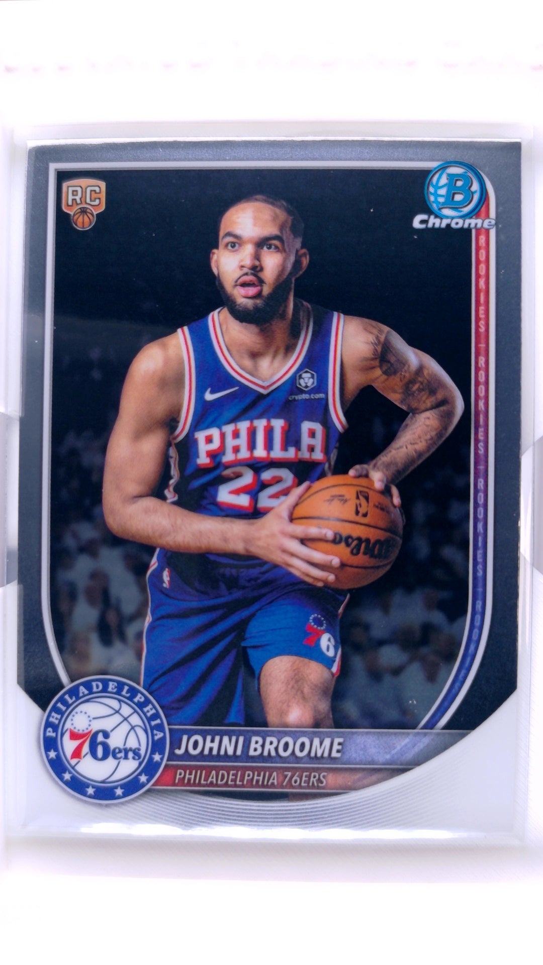 #BCV-35 Johni Broome Rookie Chrome - front
