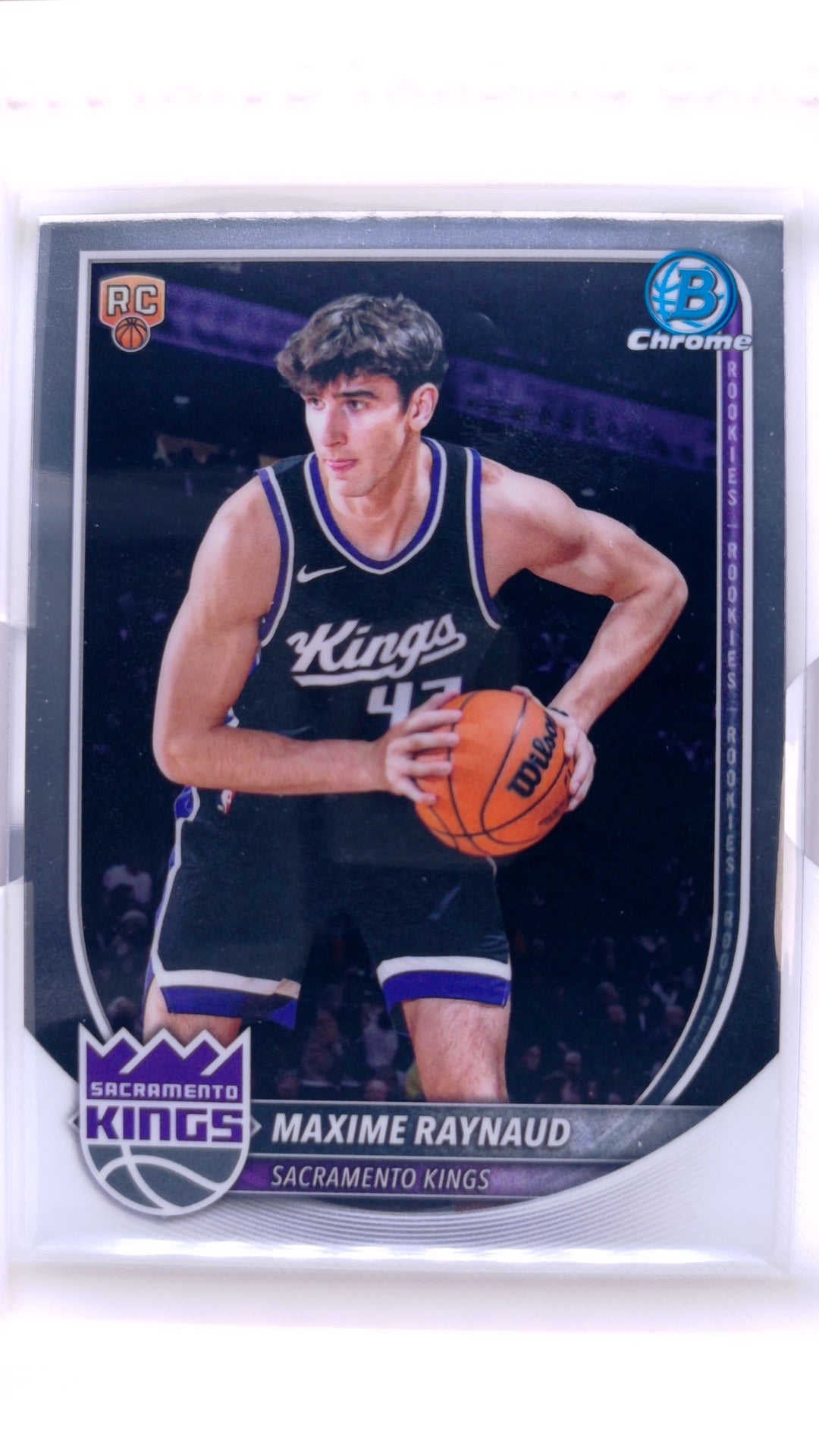 #BCV-43 Maxime Raynaud Rookie Chrome - front