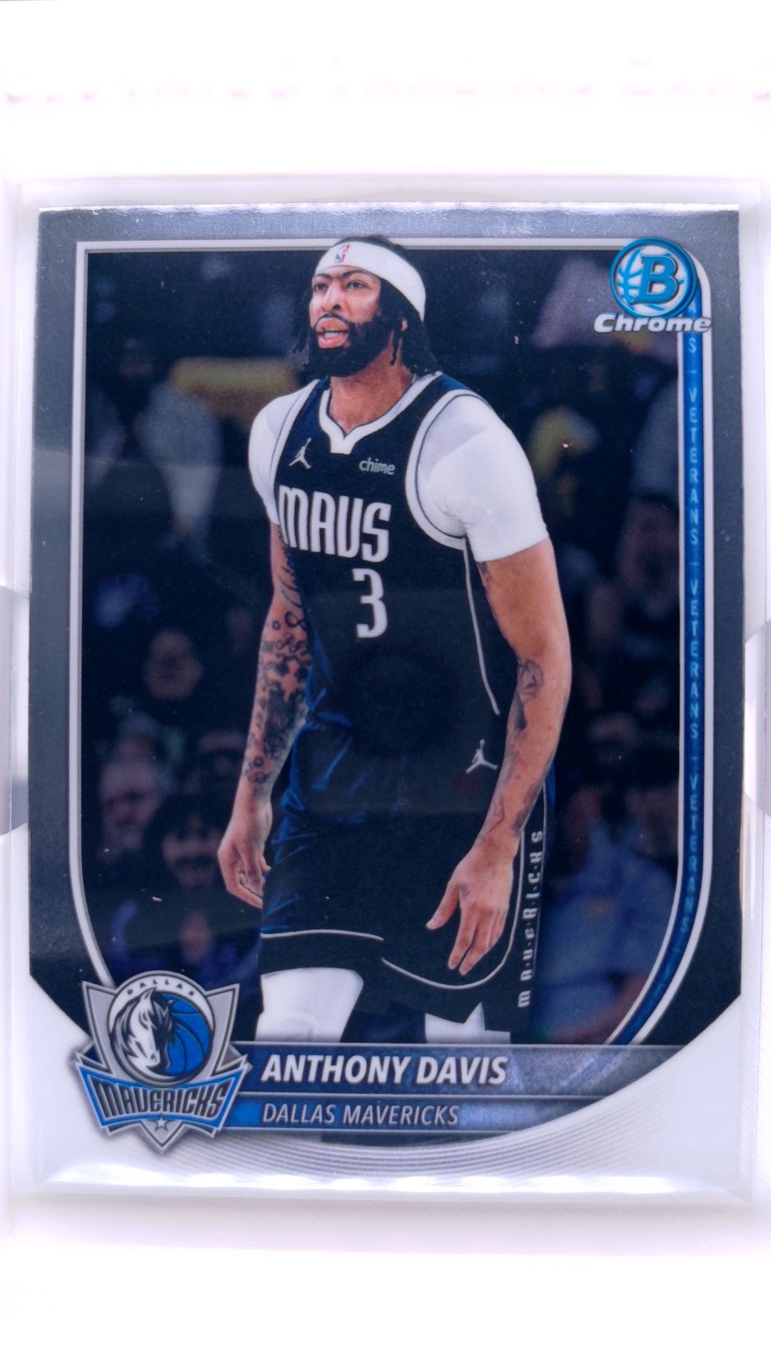 #BCV-131 Anthony Davis Chrome - front