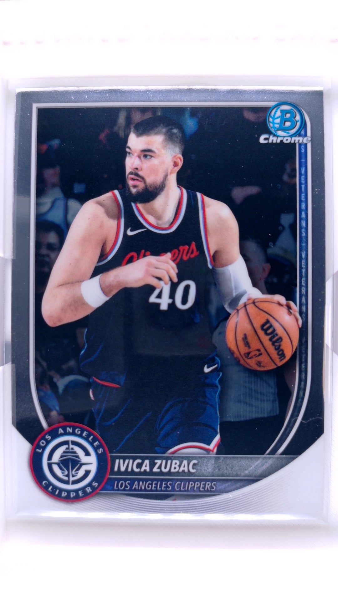 #BCV-120 Ivica Zubac Chrome - front