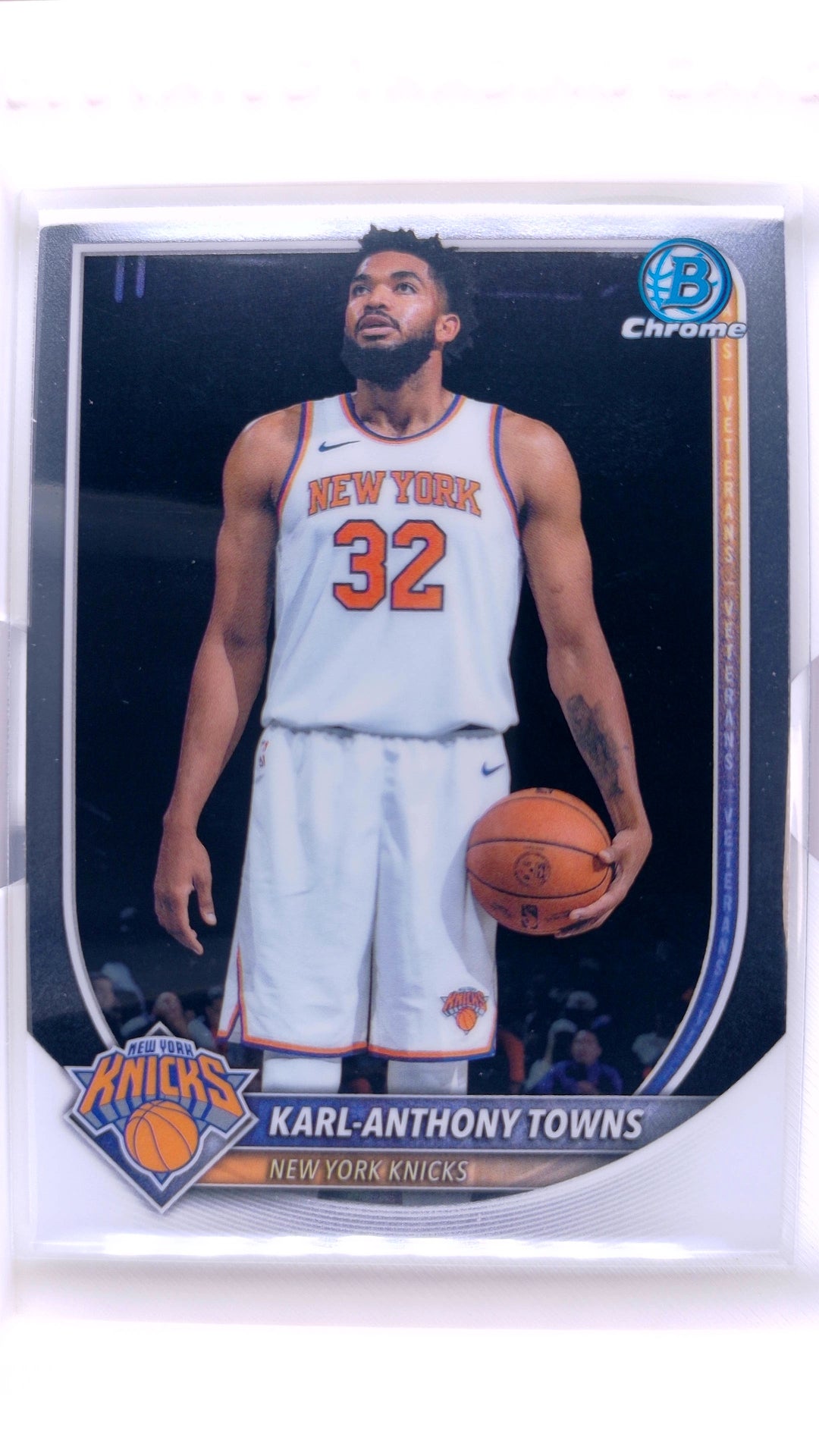 #BCV-64 Karl-Anthony Towns Chrome - front