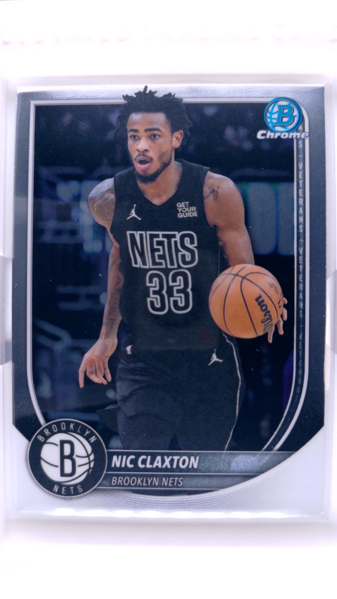 #BCV-150 Nic Claxton Chrome - front