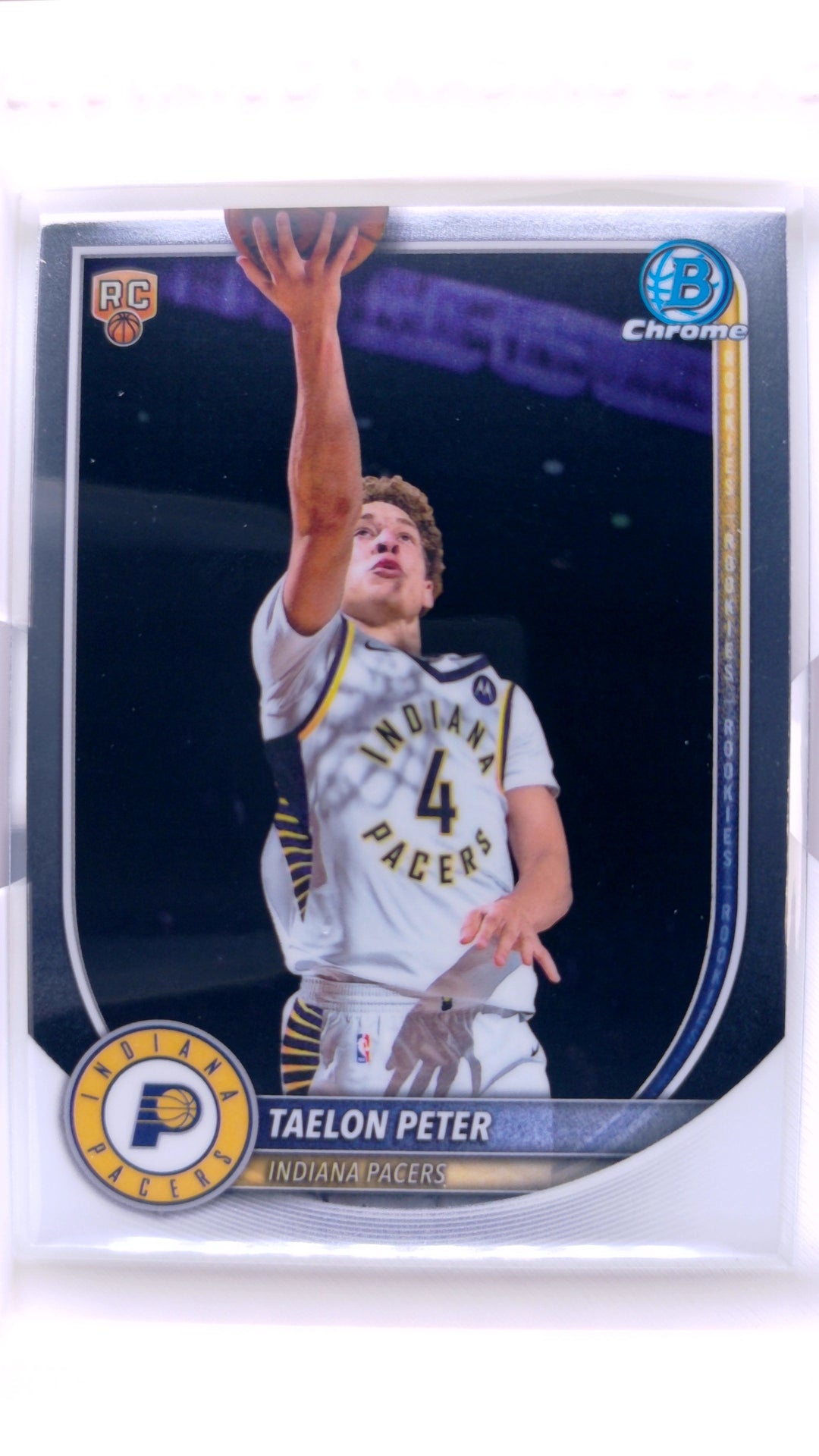 #BCV-50 Taelon Peter Rookie Chrome - front