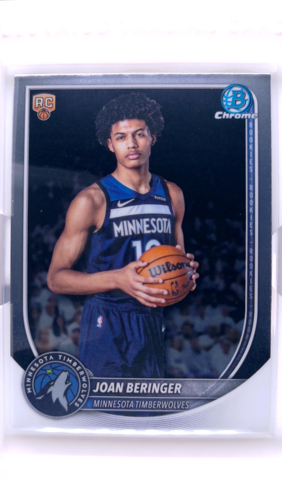 #BCV-17 Joan Beringer Rookie Chrome - front