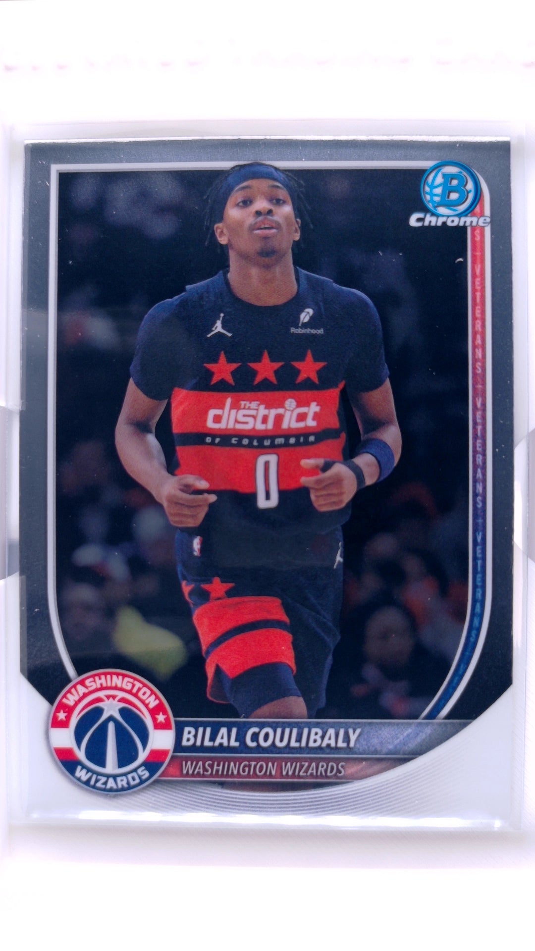 #BCV-98 Bilal Coulibaly Chrome - front