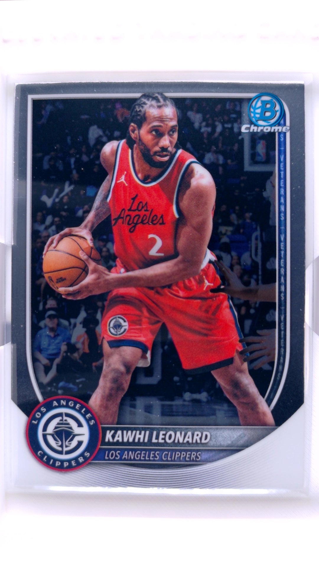 #BCV-118 Kawhi Leonard Chrome - front