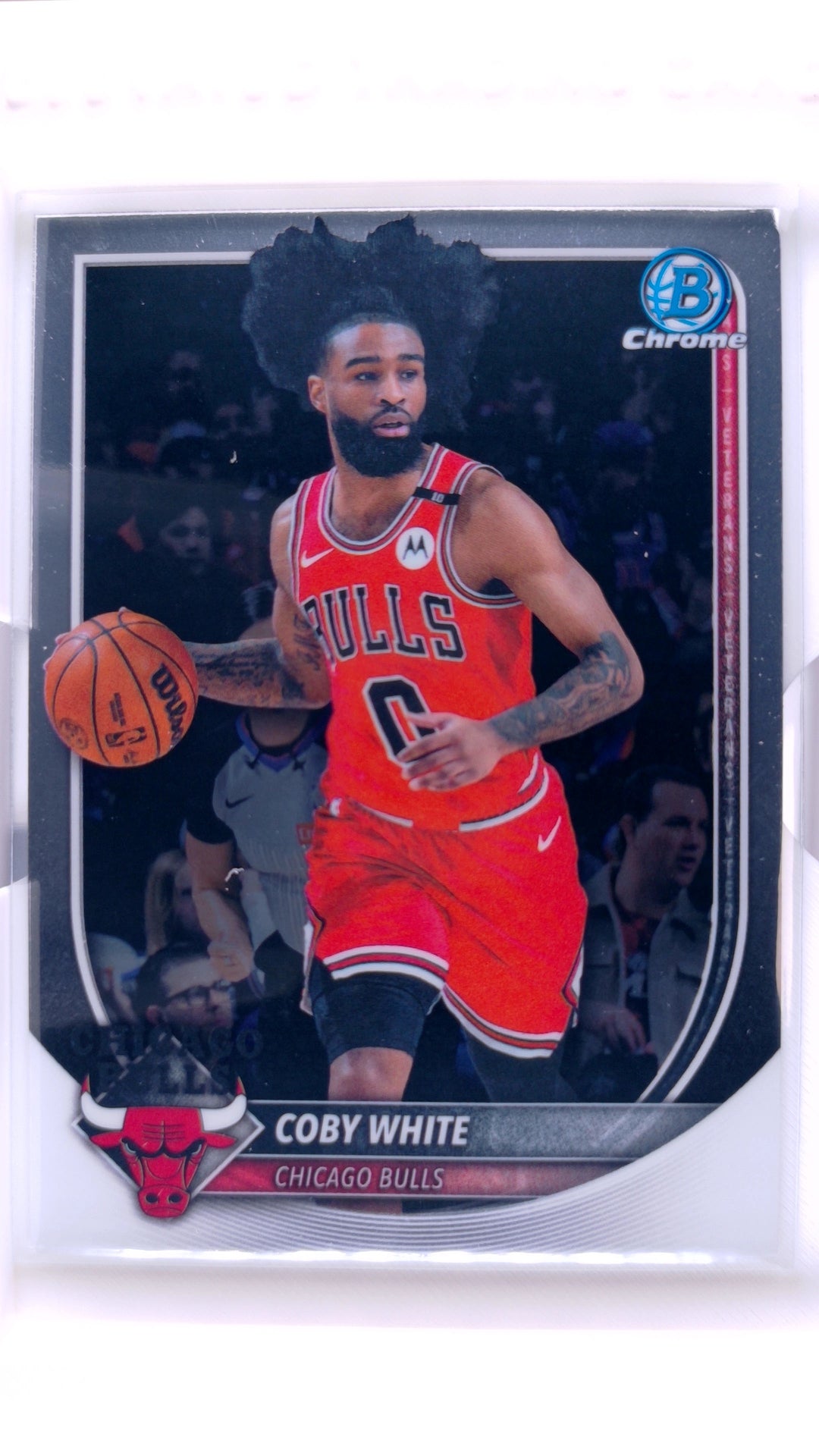 #BCV-71 Coby White Chrome - front