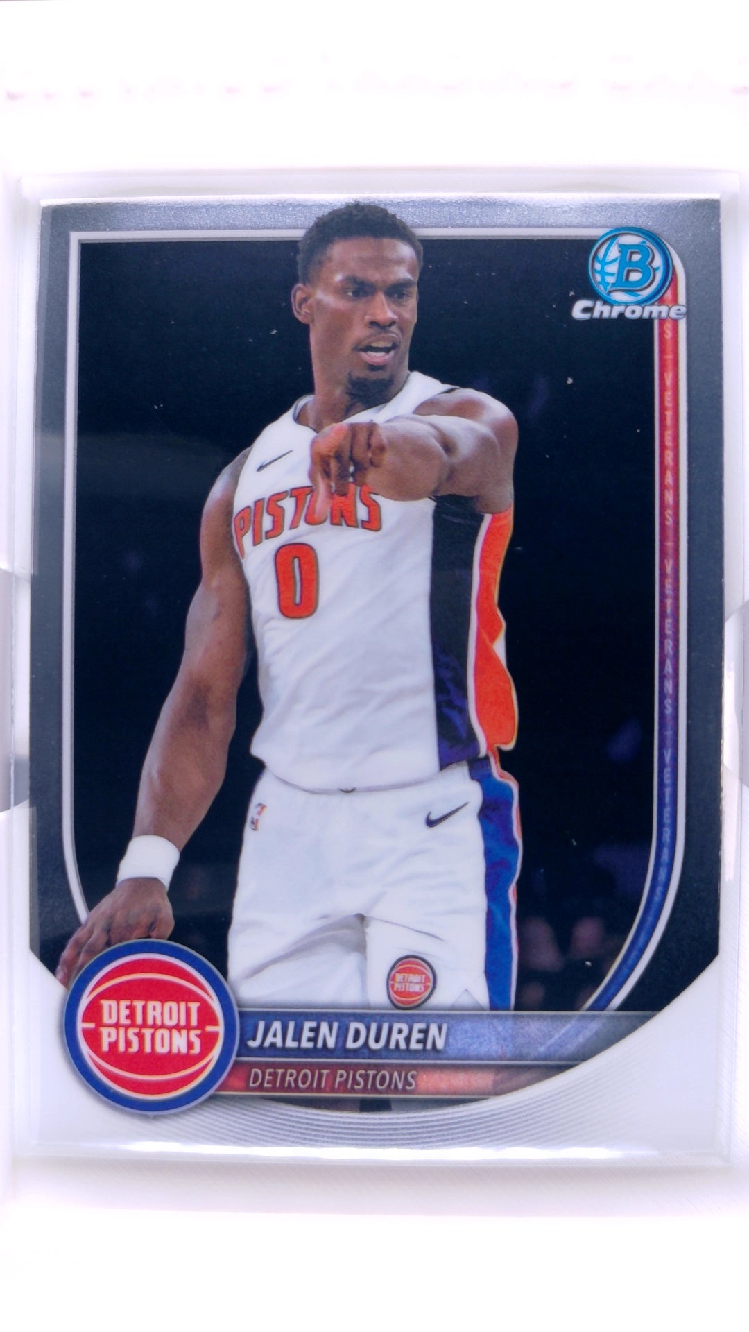 #BCV-75 Jalen Duren Chrome - front
