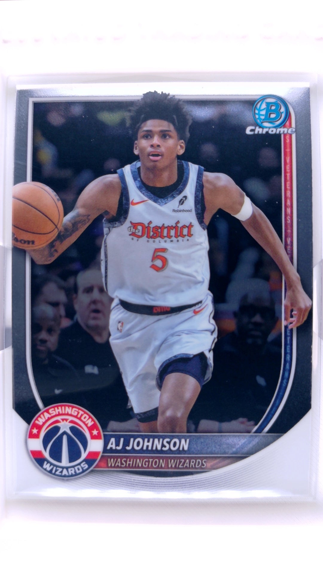 #BCV-178 AJ Johnson Chrome - front
