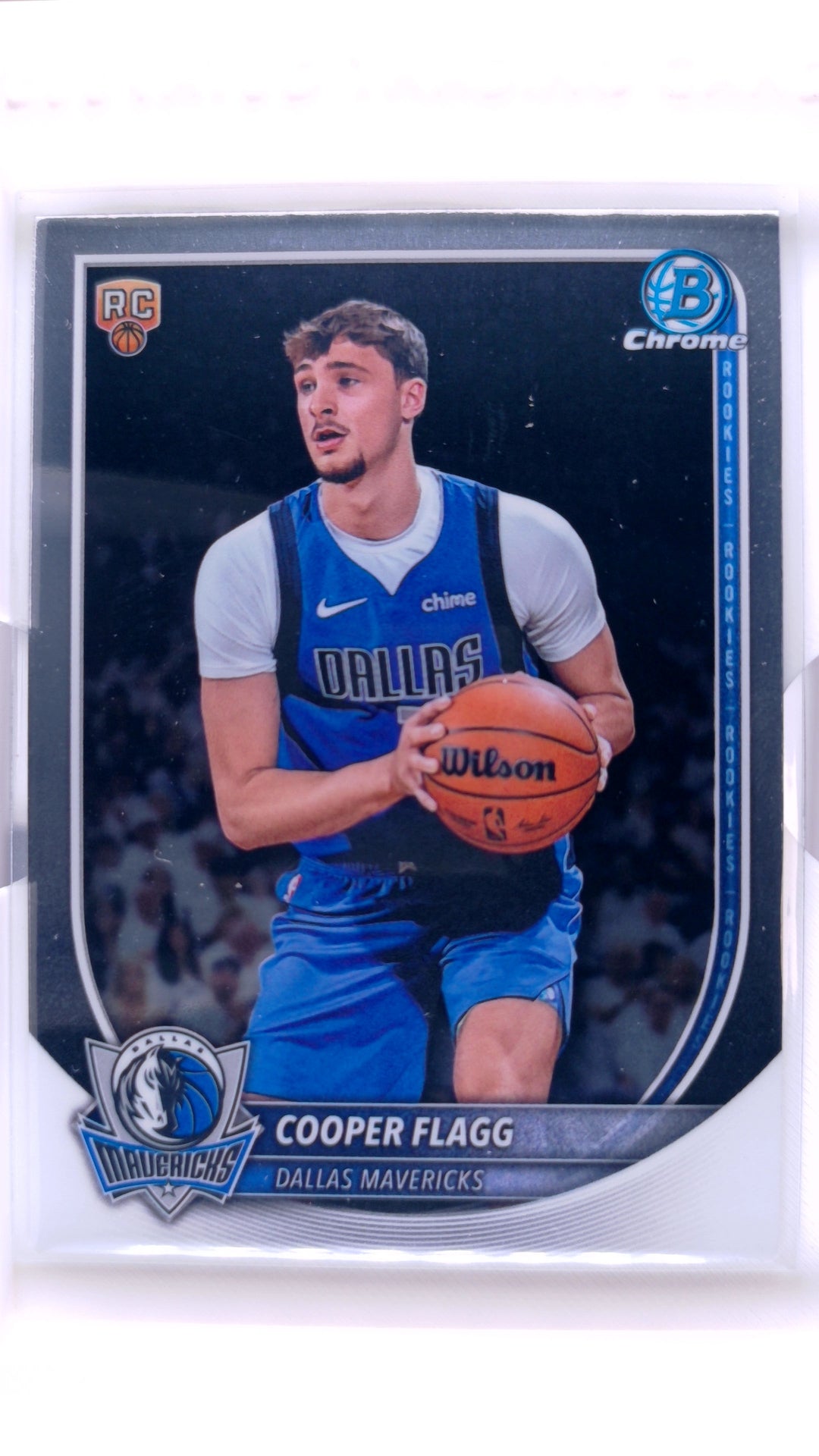#BCV-1 Cooper Flagg Rookie Chrome - front