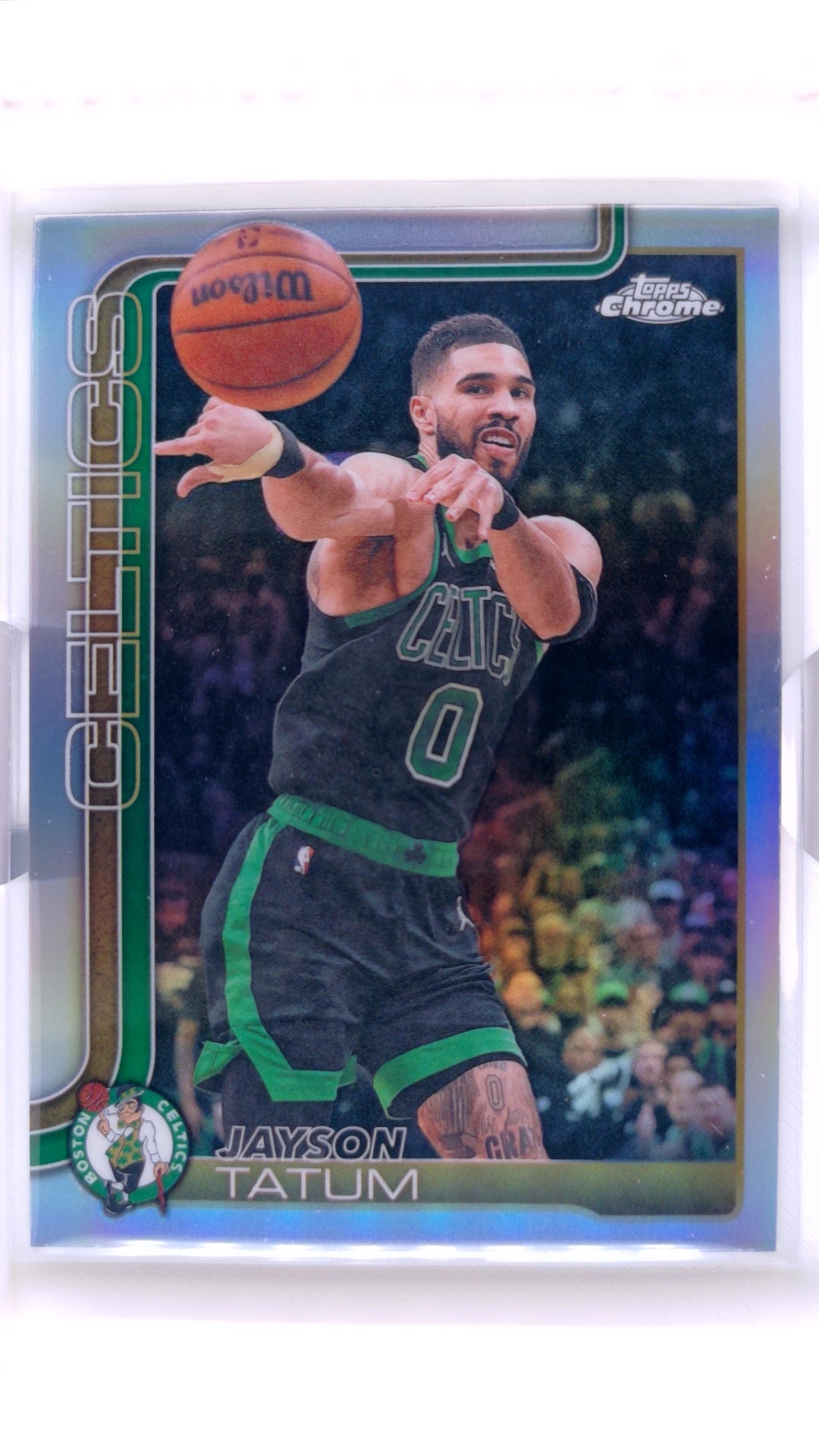 #8 Jayson Tatum Refractor - front