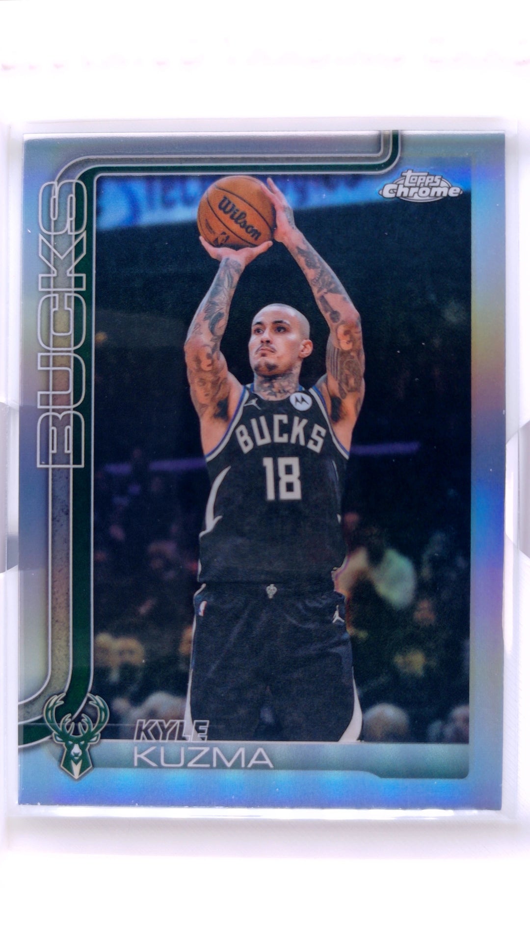 #113 Kyle Kuzma Refractor - front