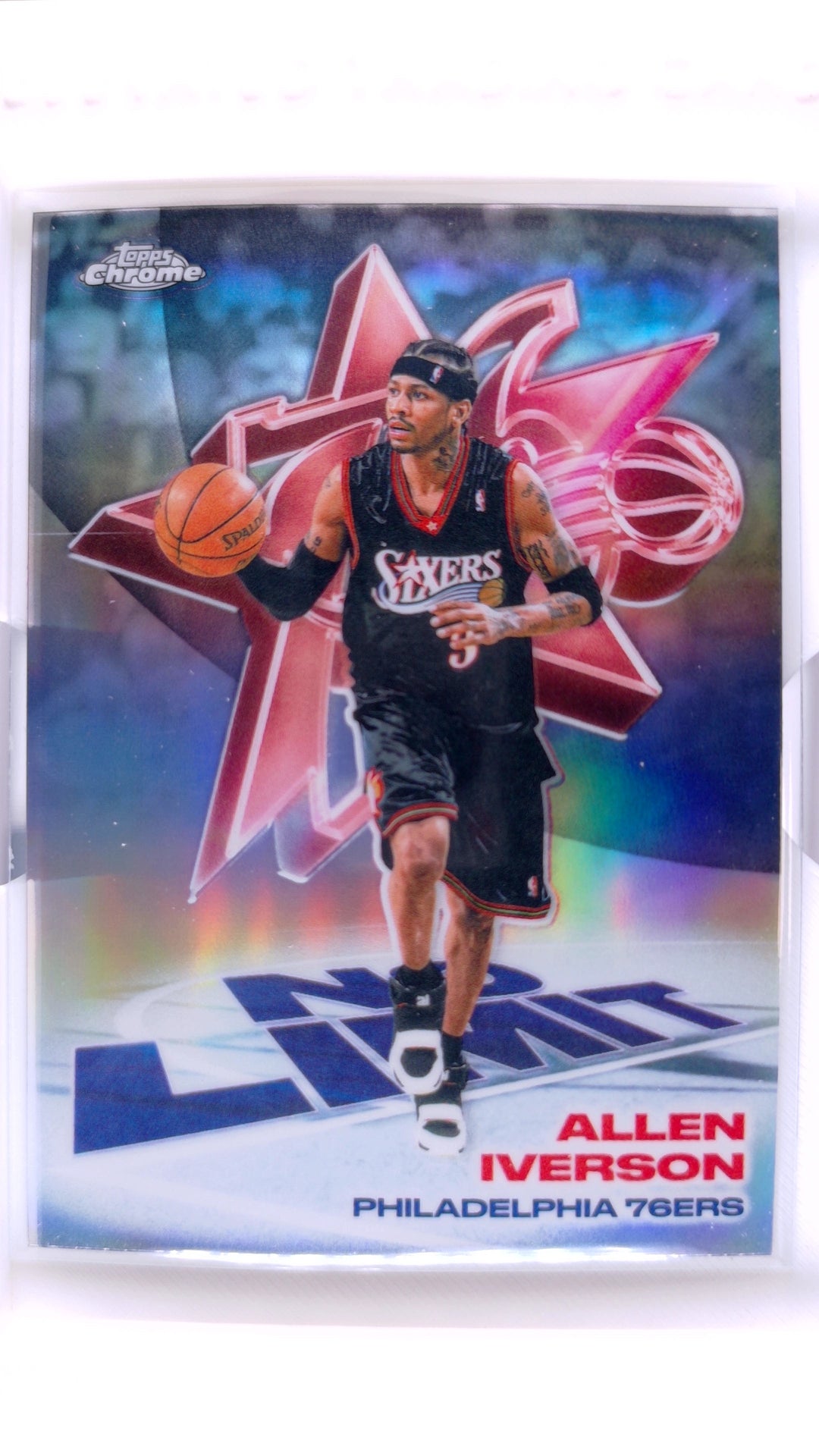 #IP-1 Allen Iverson No Limit Refractor - front