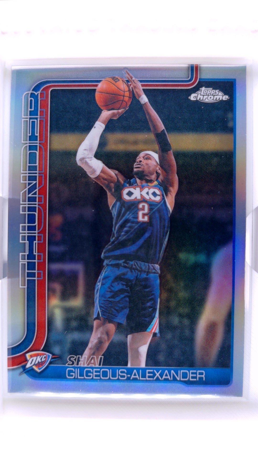 #10 Shai Gilgeous-Alexander Refractor - front
