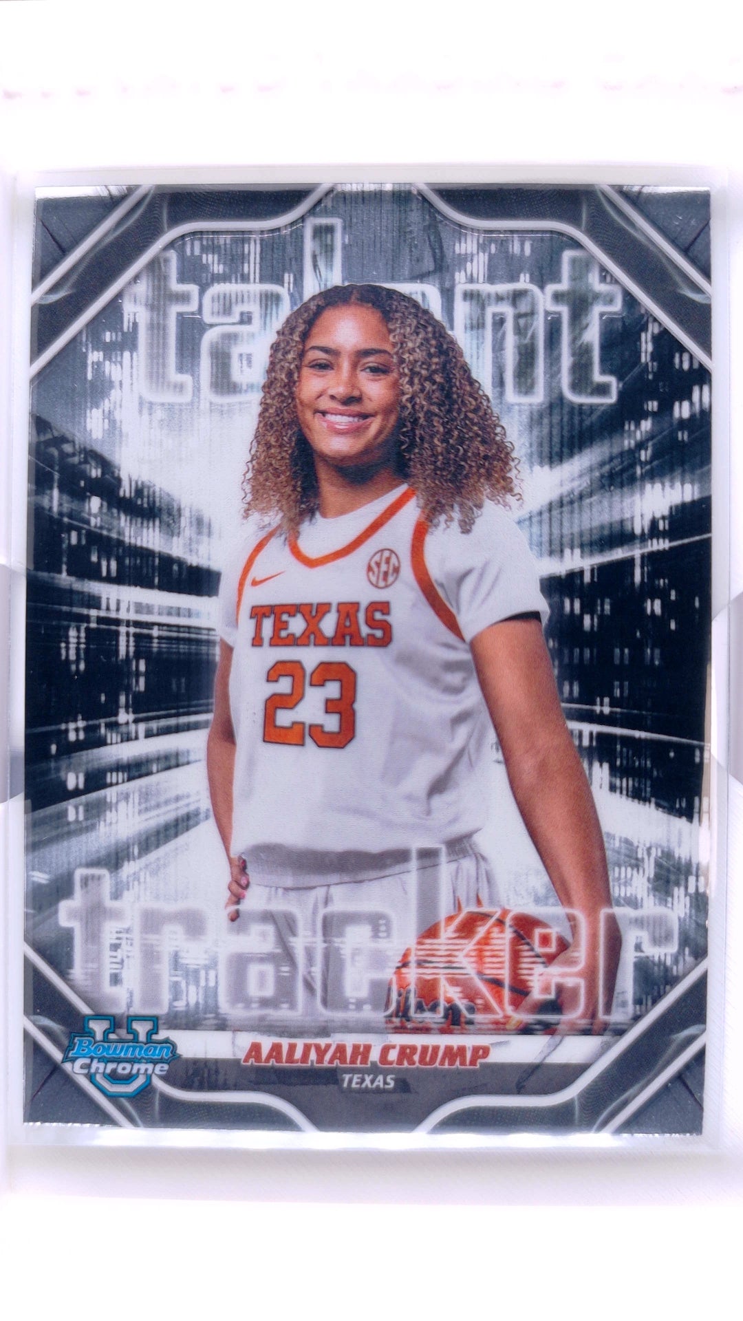 #TT-12 Aaliyah Crump Talent Tracker - front