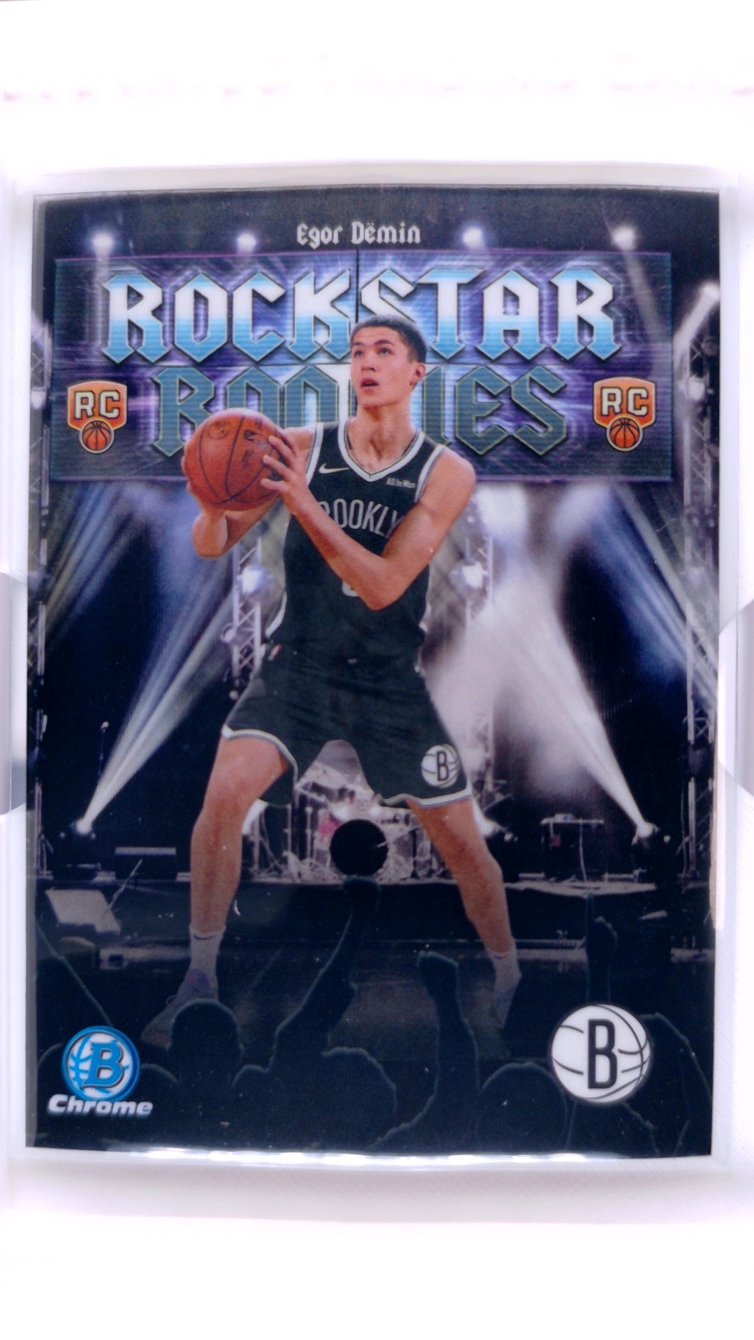 #RR-8 Egor Dëmin Rookie Rockstar Rookies - front