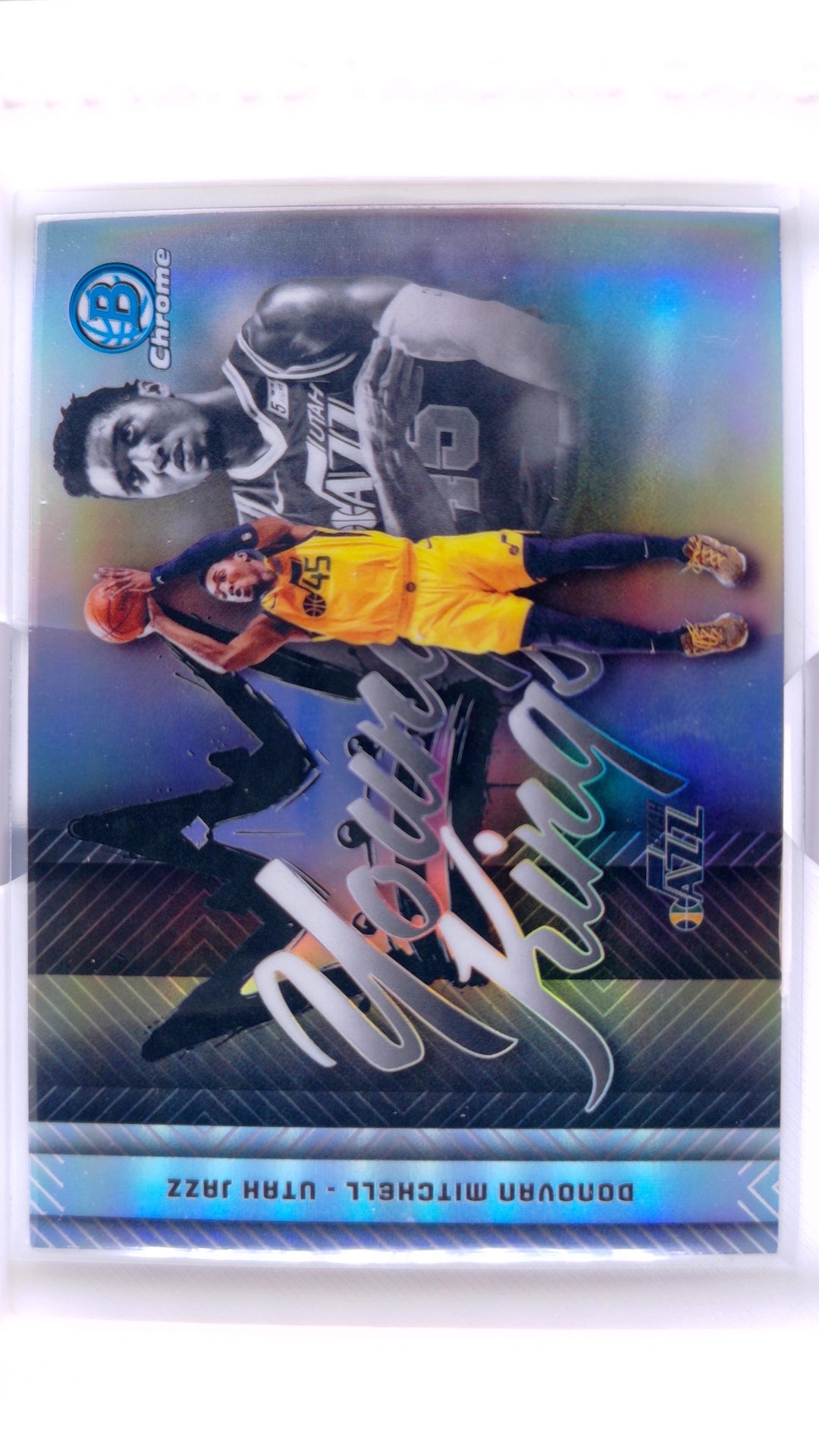 #YK-15 Donovan Mitchell Young Kings Refractor - front