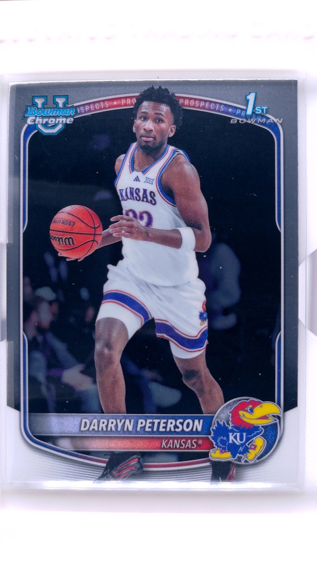#BCP-2 Darryn Peterson Chrome Prospects - front