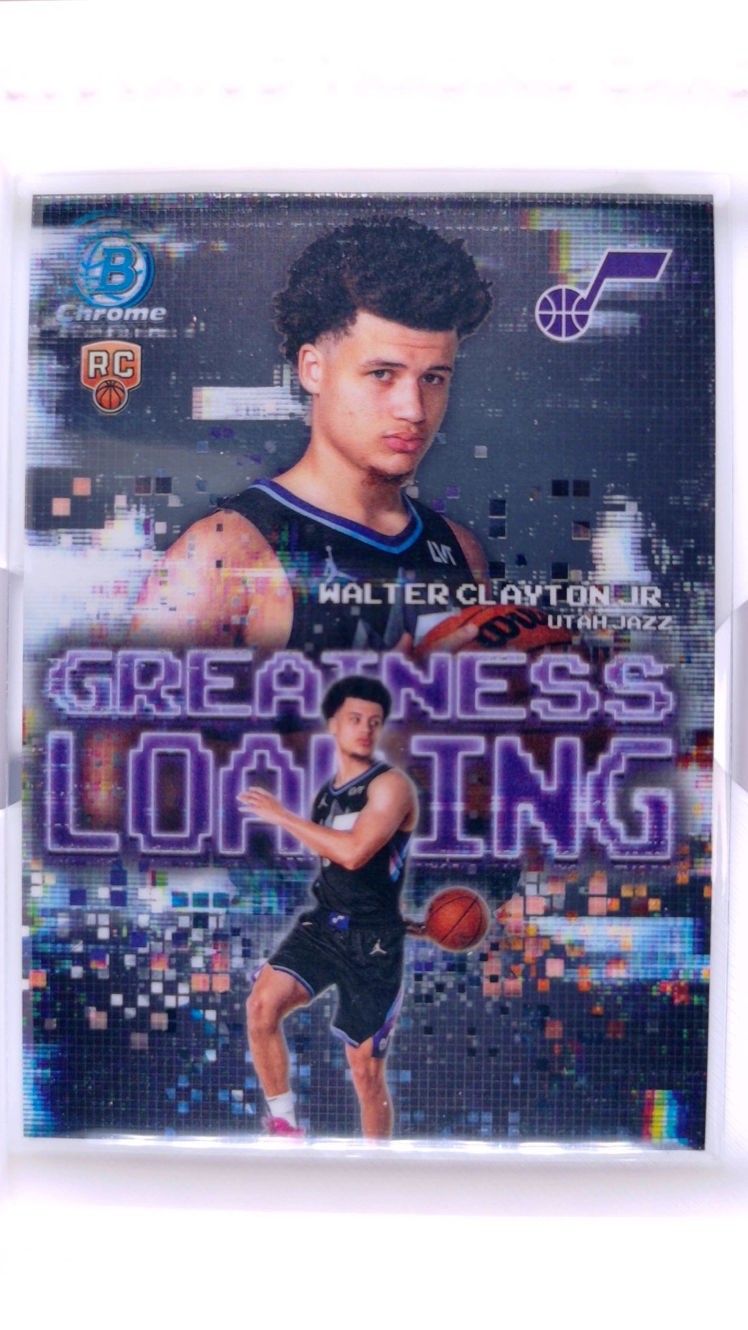 #GL-18 Walter Clayton Jr. Rookie Greatness Loading - front