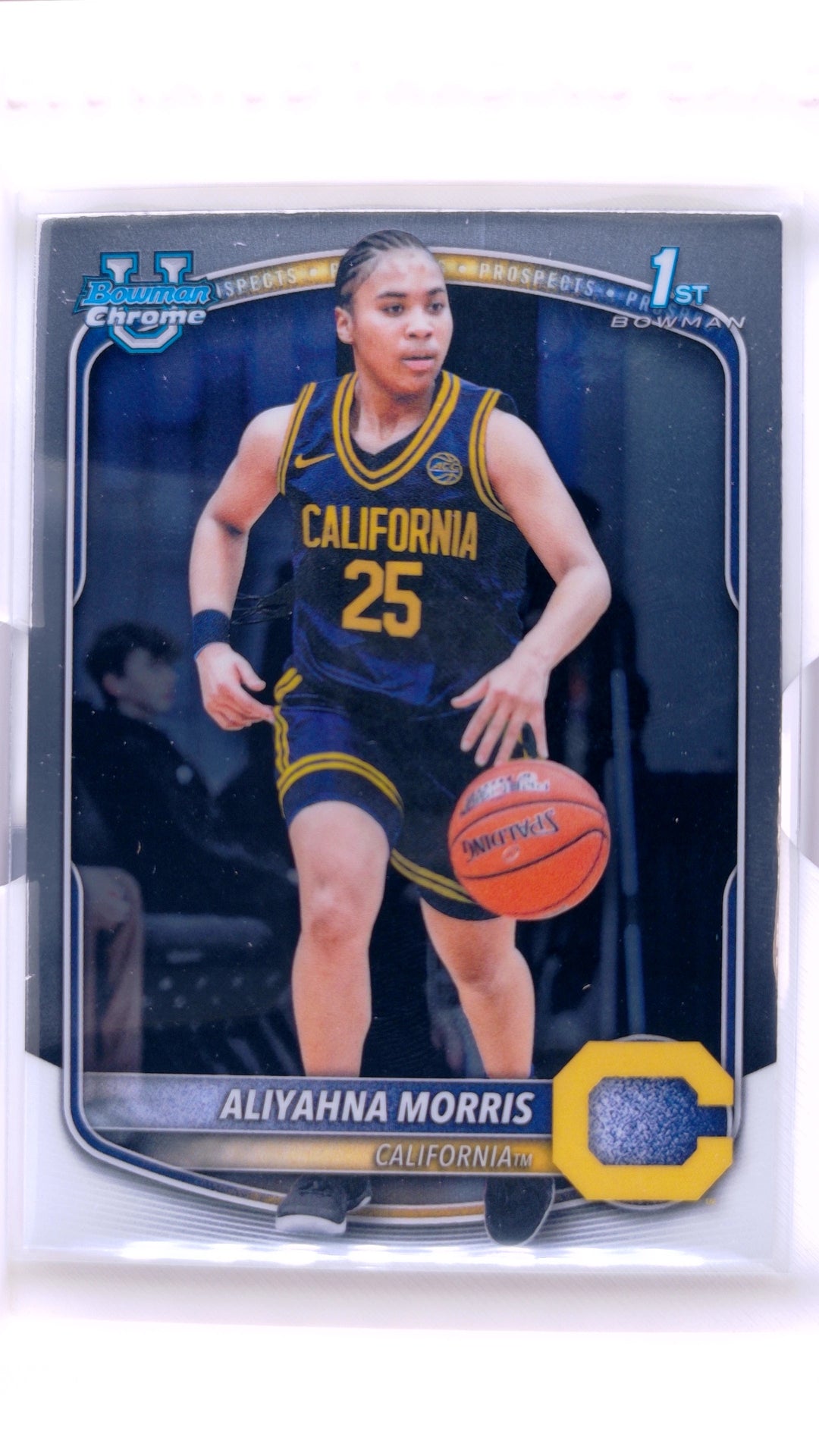 #BCP-76 Aliyahna Morris Chrome Prospects - front