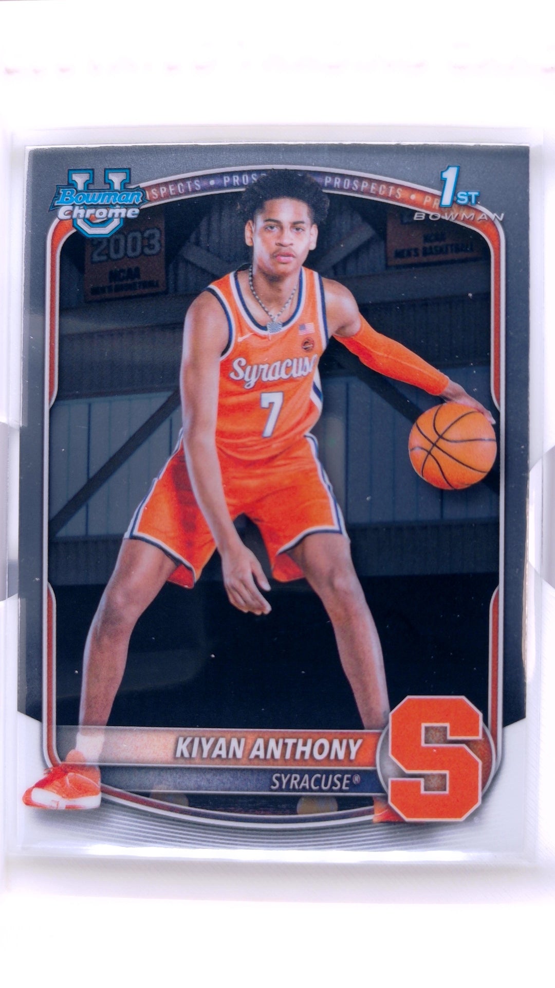 #BCP-4 Kiyan Anthony Chrome Prospects - front
