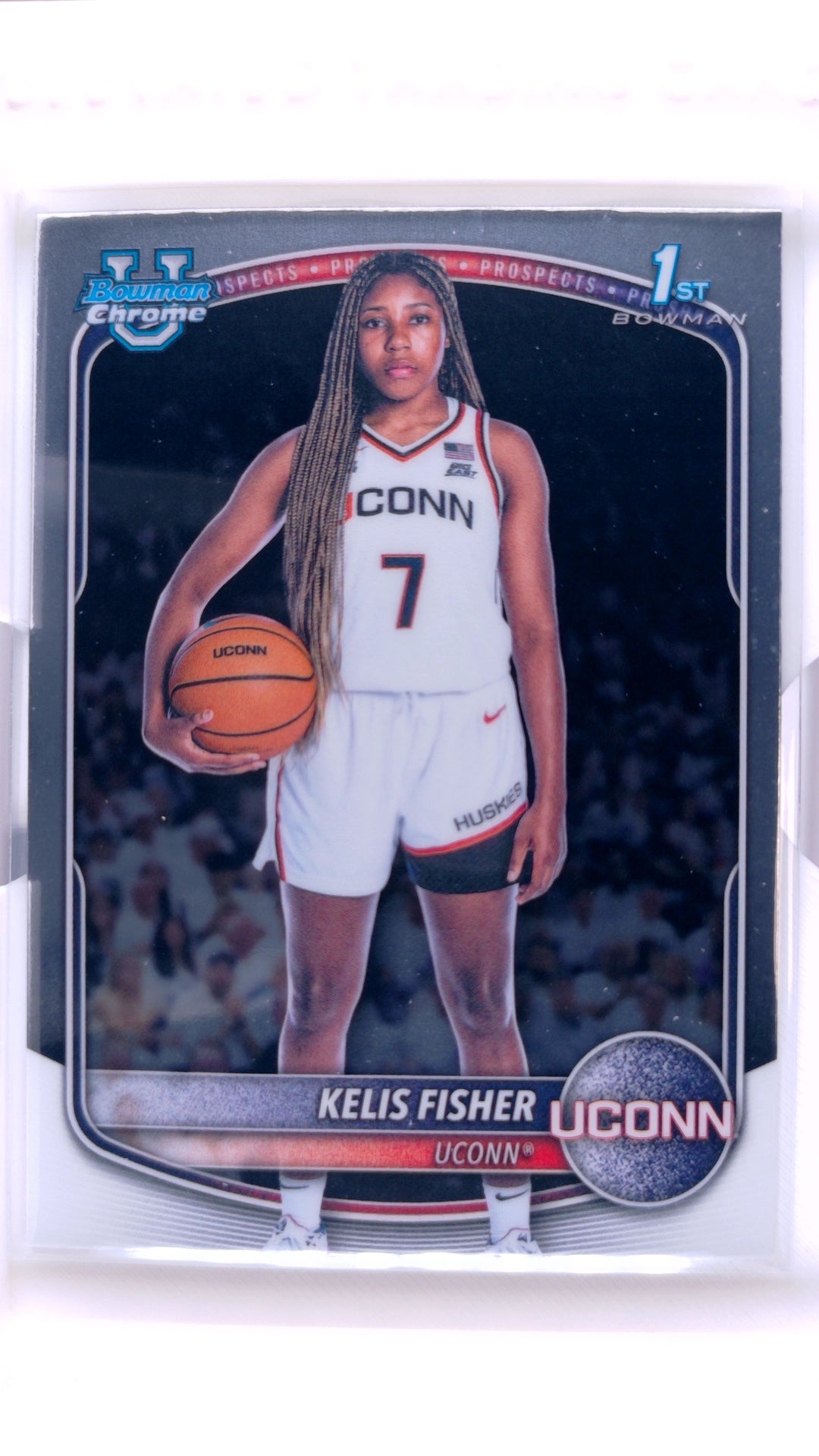 #BCP-89 Kelis Fisher Chrome Prospects - front