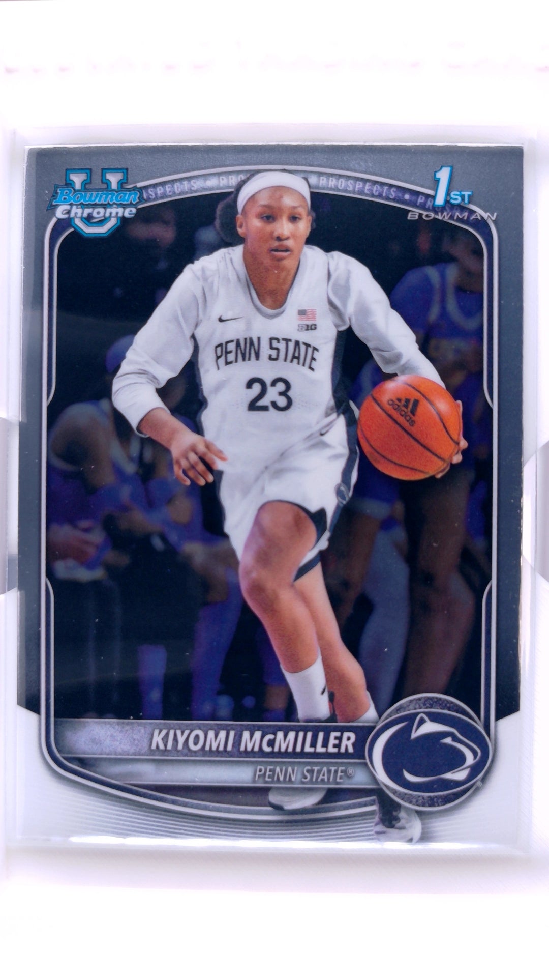 #BCP-25 Kiyomi McMILLER Chrome Prospects - front