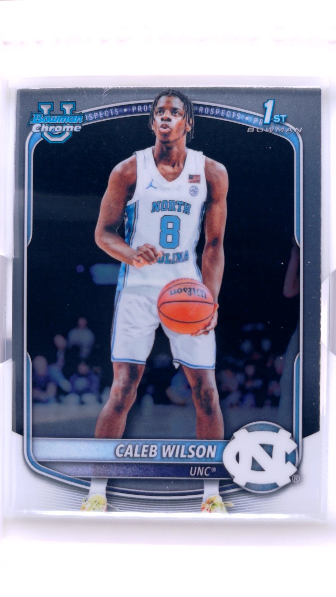 #BCP-83 Caleb Wilson Chrome Prospects - front