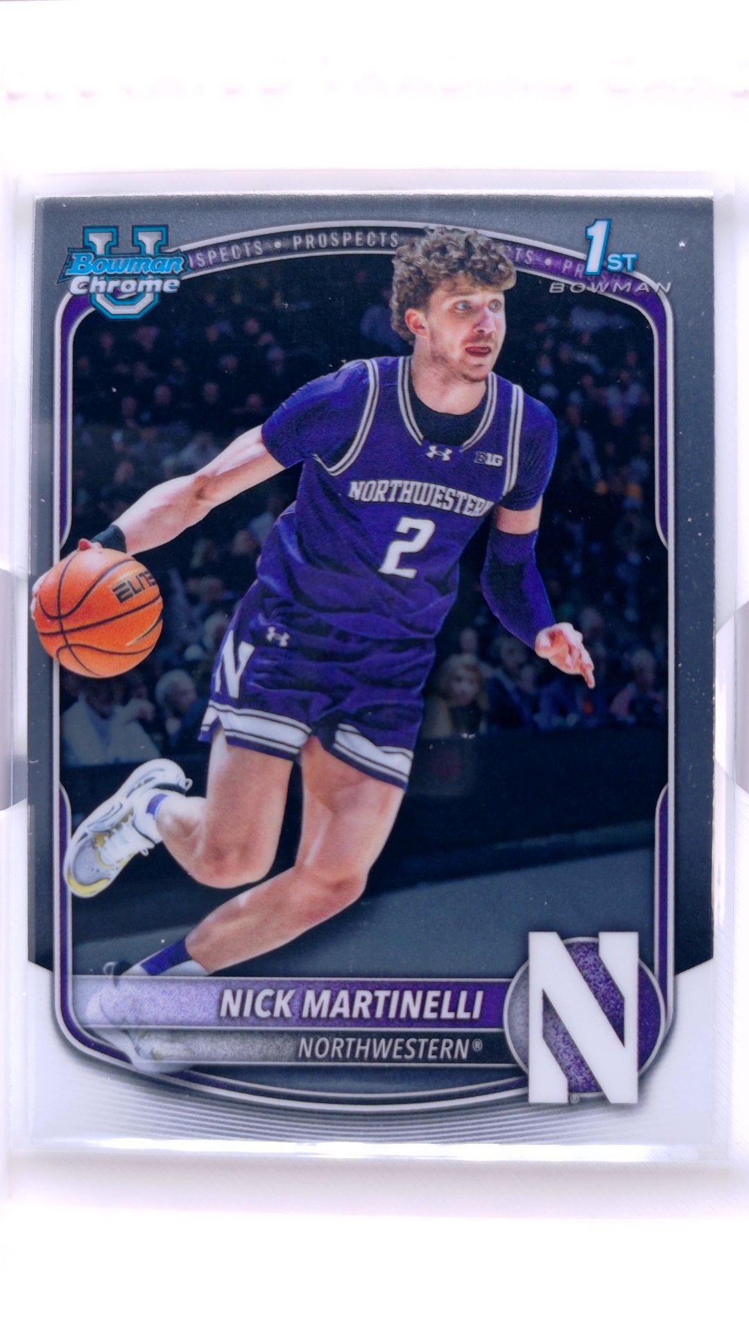 #BCP-62 Nick Martinelli Chrome Prospects - front
