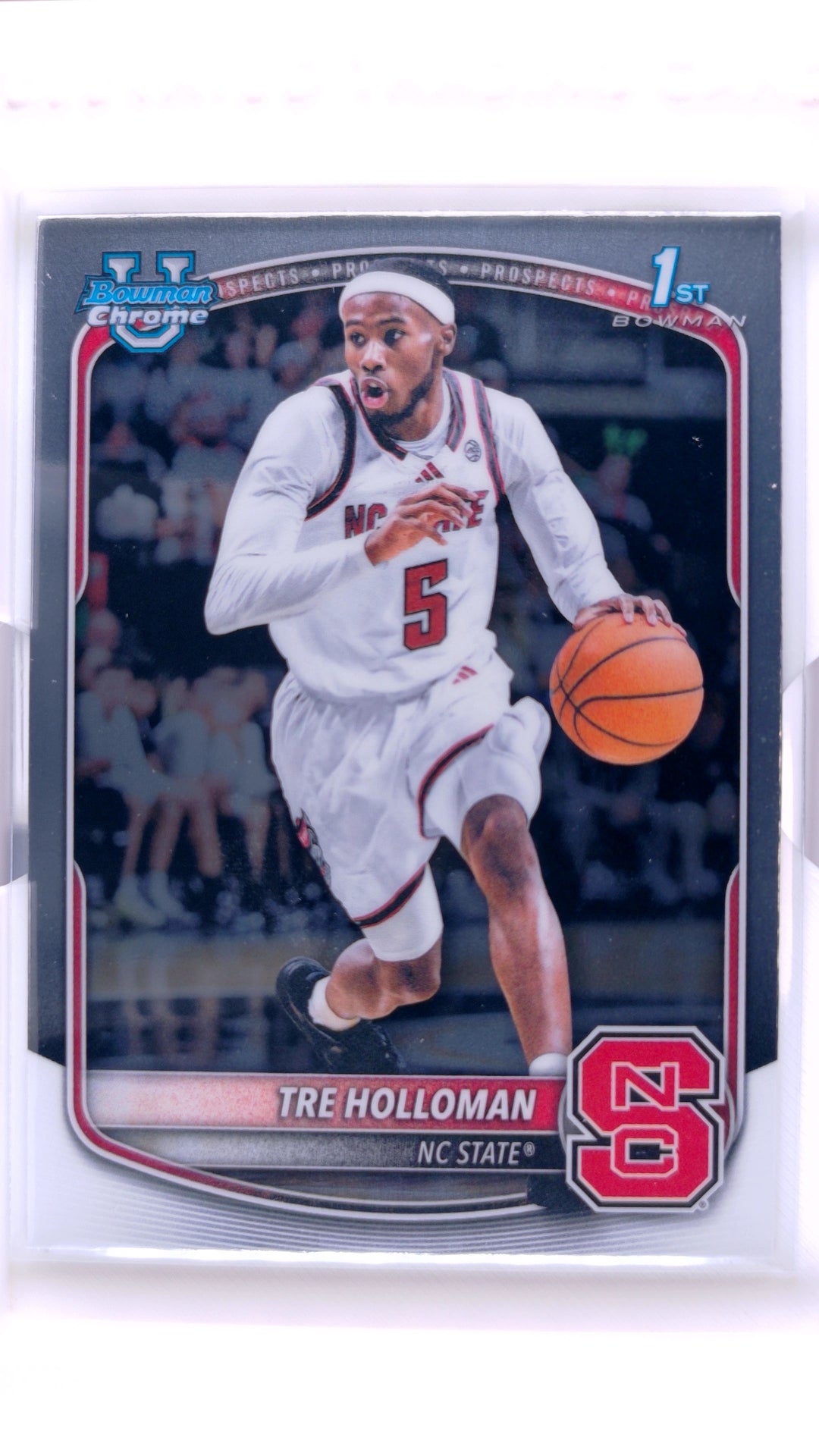 #BCP-81 Tre Holloman Chrome Prospects - front