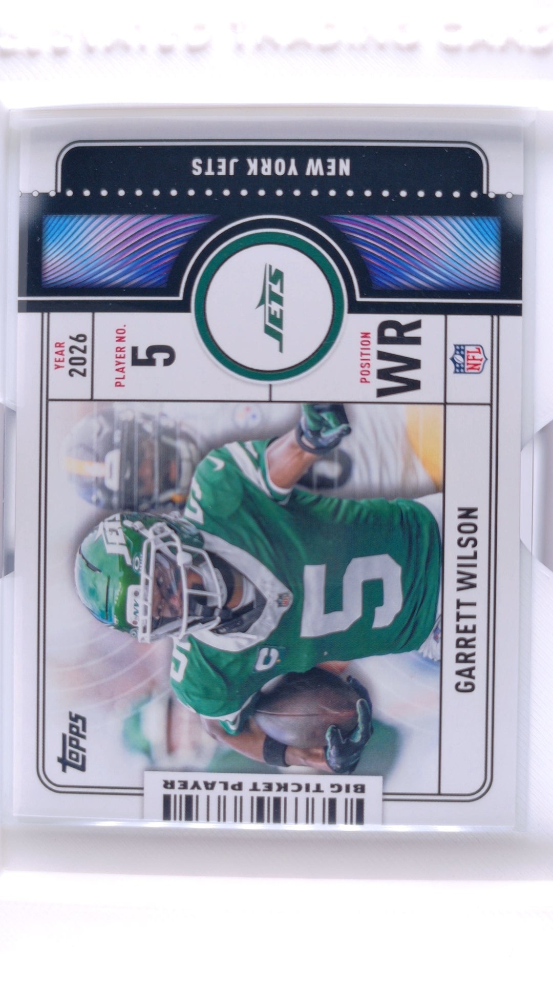 #BTP-21 Garrett Wilson Big Ticket Players - front