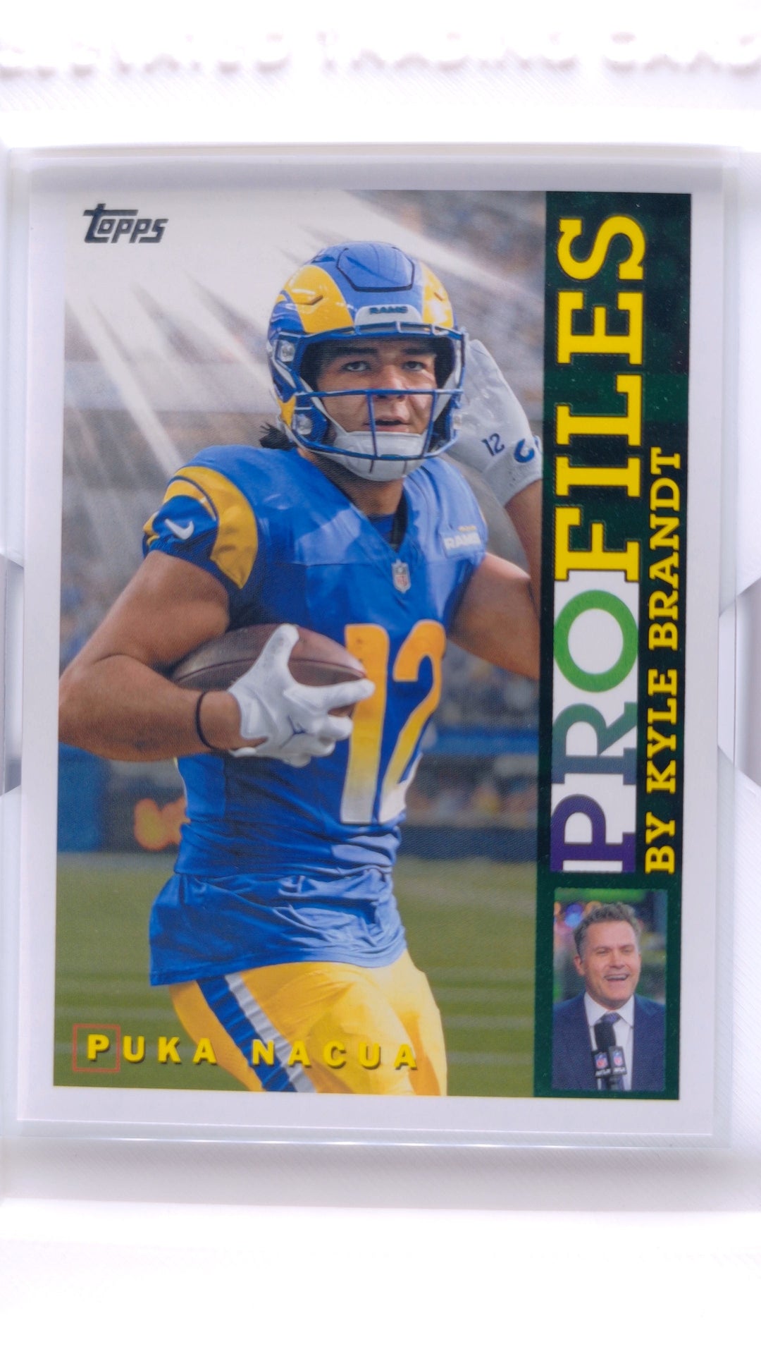 #TP-16 Puka Nacua Topps Profiles - front
