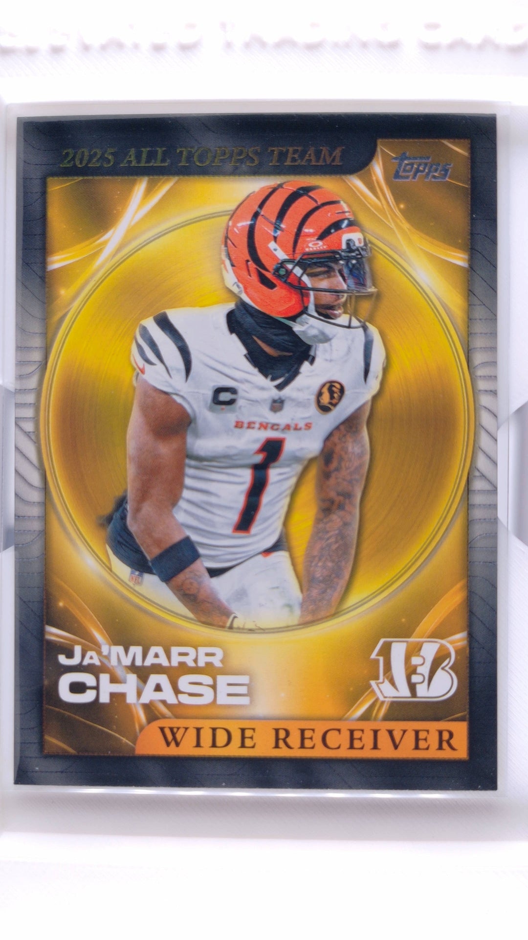 #25ATT-6 Ja'Marr Chase 2025 All Topps Team - front