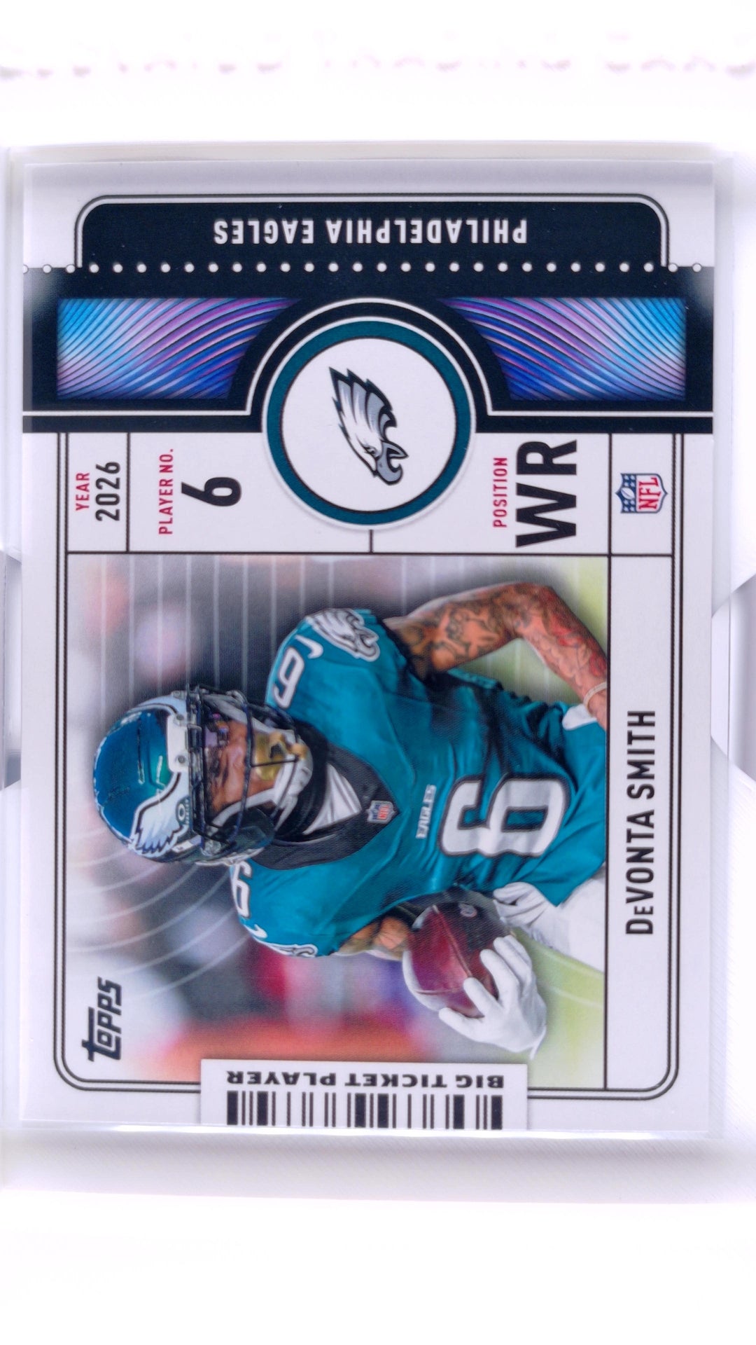 #BTP-22 DeVonta Smith Big Ticket Players - front