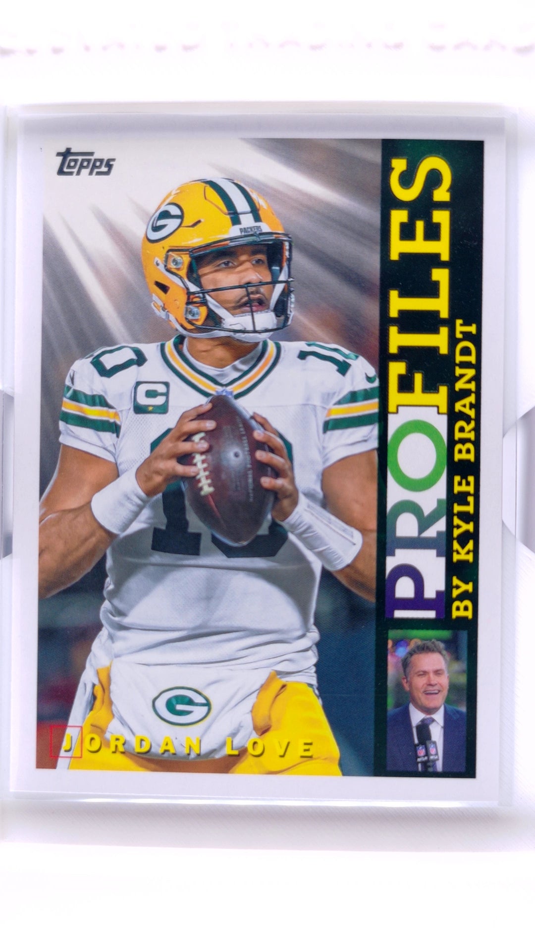 #TP-22 Jordan Love Topps Profiles - front