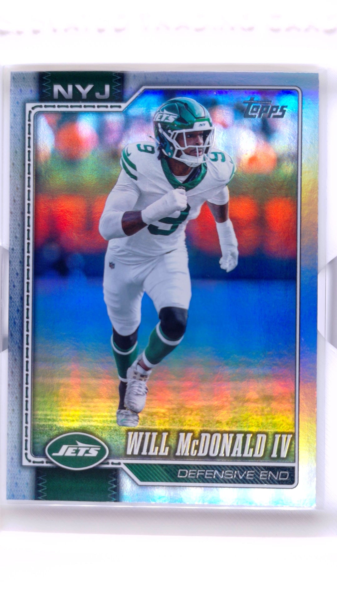#158 Will McDonald IV Holo Foil - front